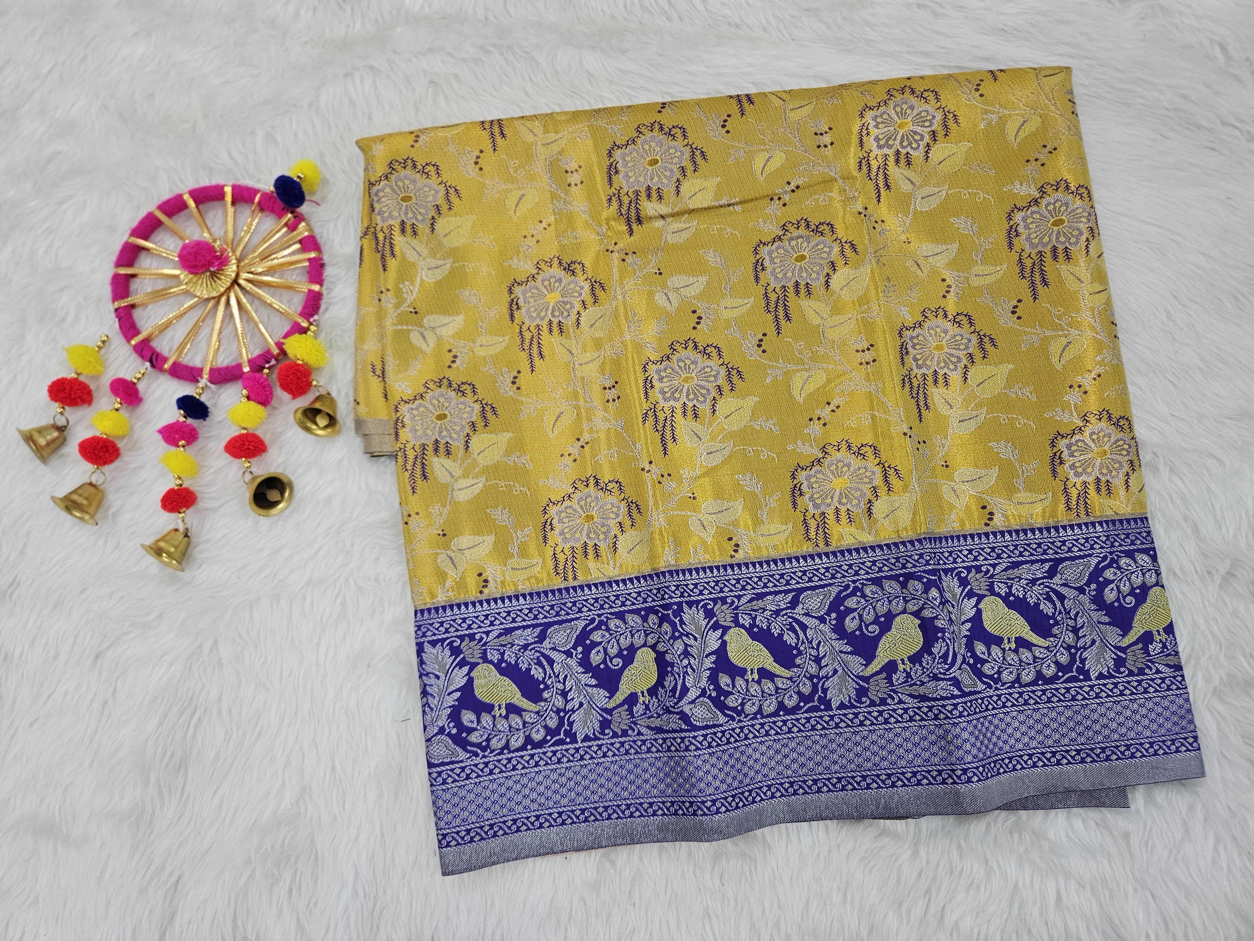 (2–5  Year) Lehenga – Unstitched (Blouse + Material)