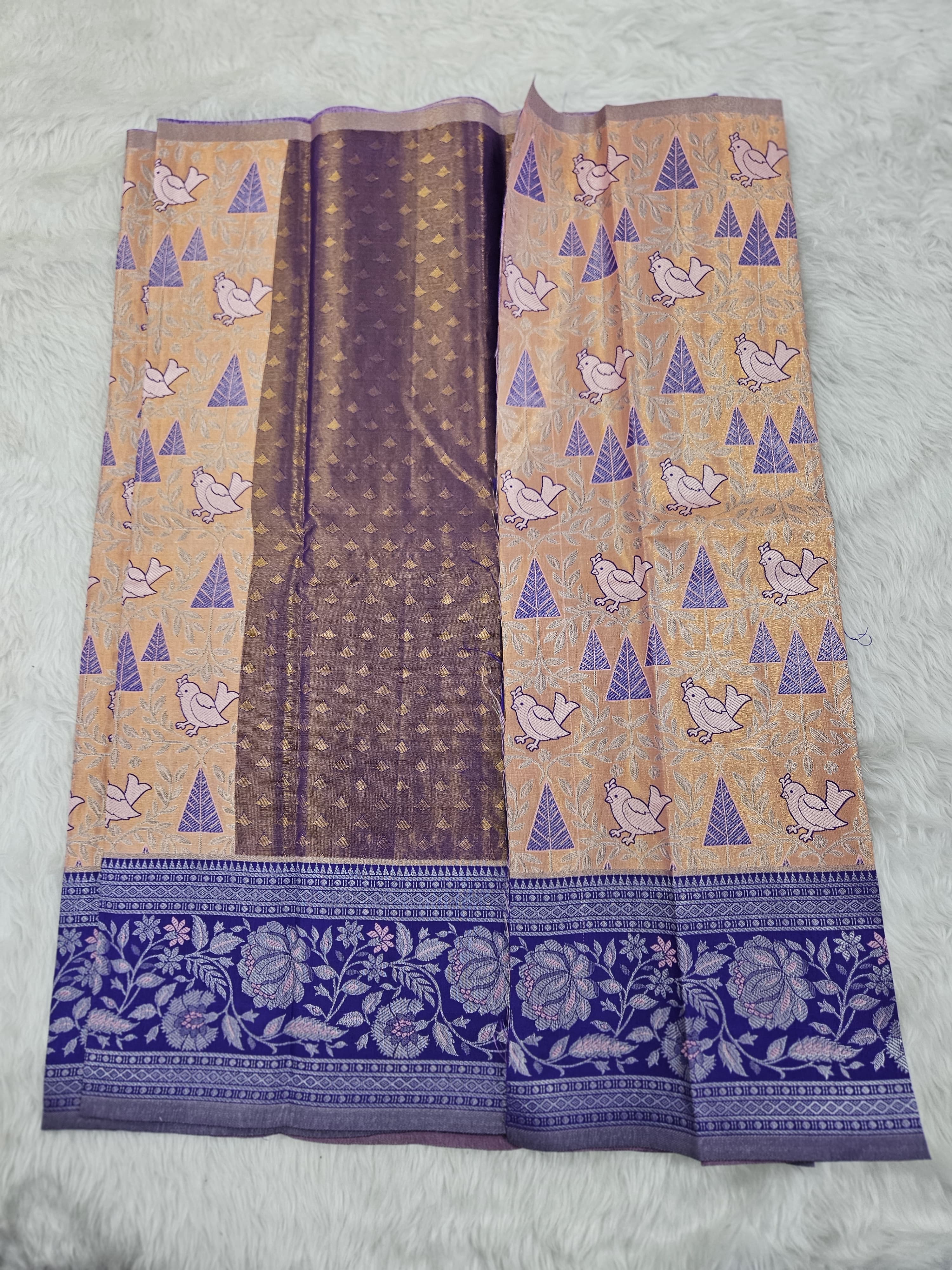 (2–5  Year) Lehenga – Unstitched (Blouse + Material)