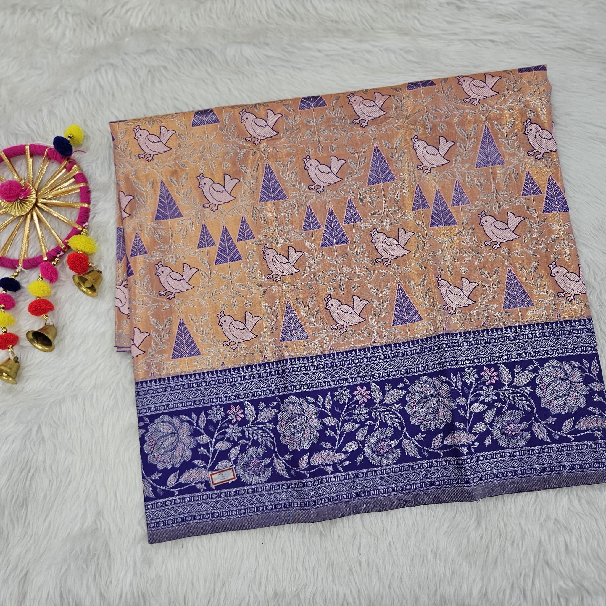 (2–5  Year) Lehenga – Unstitched (Blouse + Material)