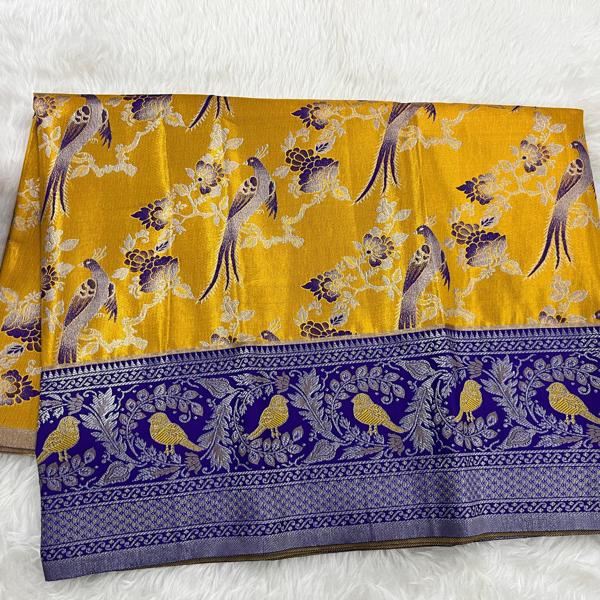 (2–5  Year) Lehenga – Unstitched (Blouse + Material)