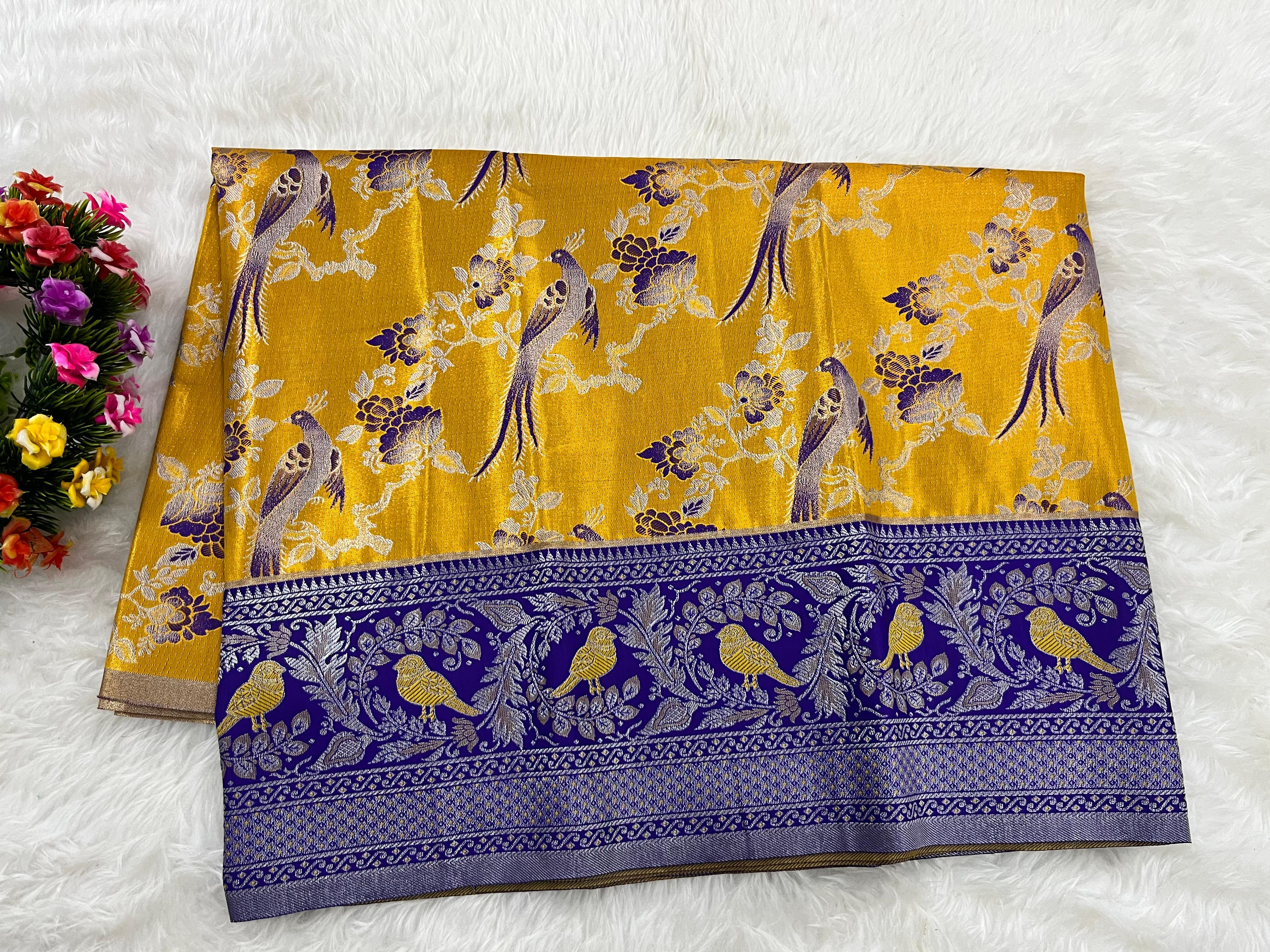 (2–5  Year) Lehenga – Unstitched (Blouse + Material)