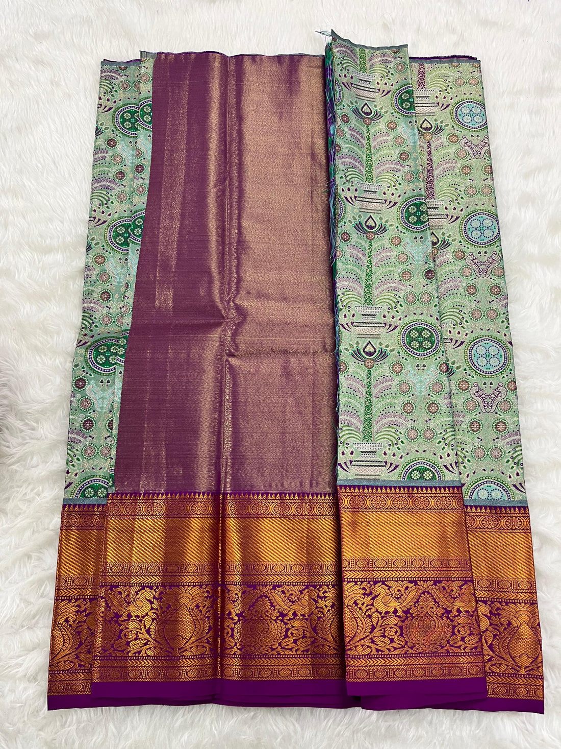 (2–5  Year) Lehenga – Unstitched (Blouse + Material)