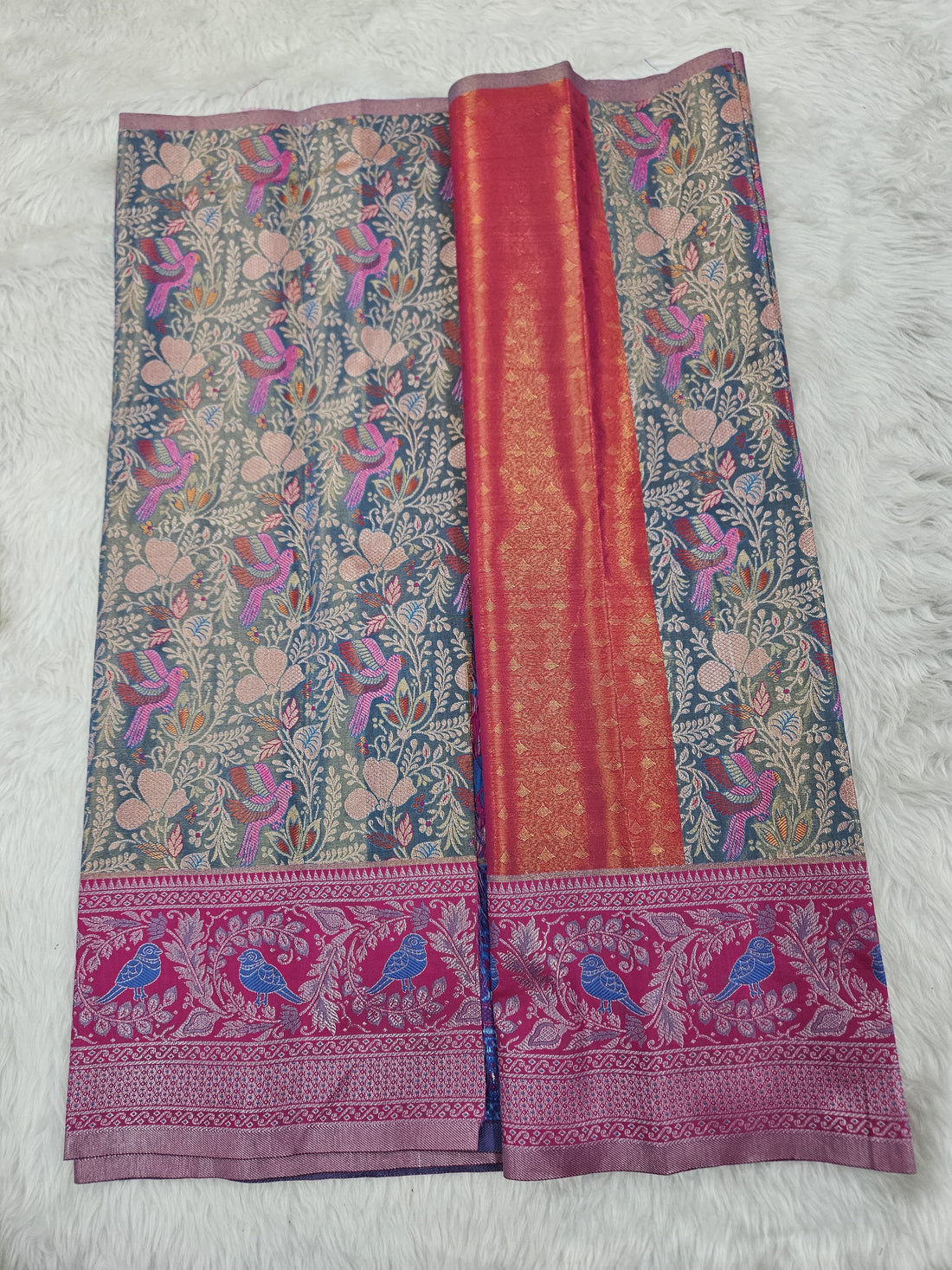 (2–5  Year) Lehenga – Unstitched (Blouse + Material)