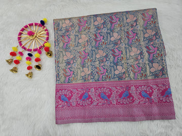 (2–5  Year) Lehenga – Unstitched (Blouse + Material)