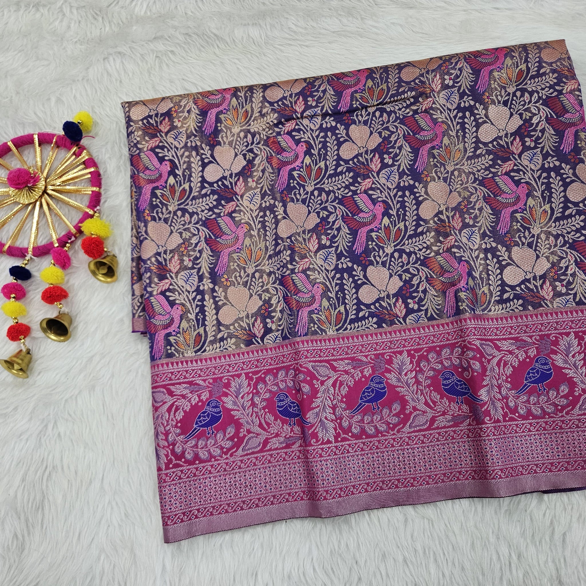 (2–5  Year) Lehenga – Unstitched (Blouse + Material)