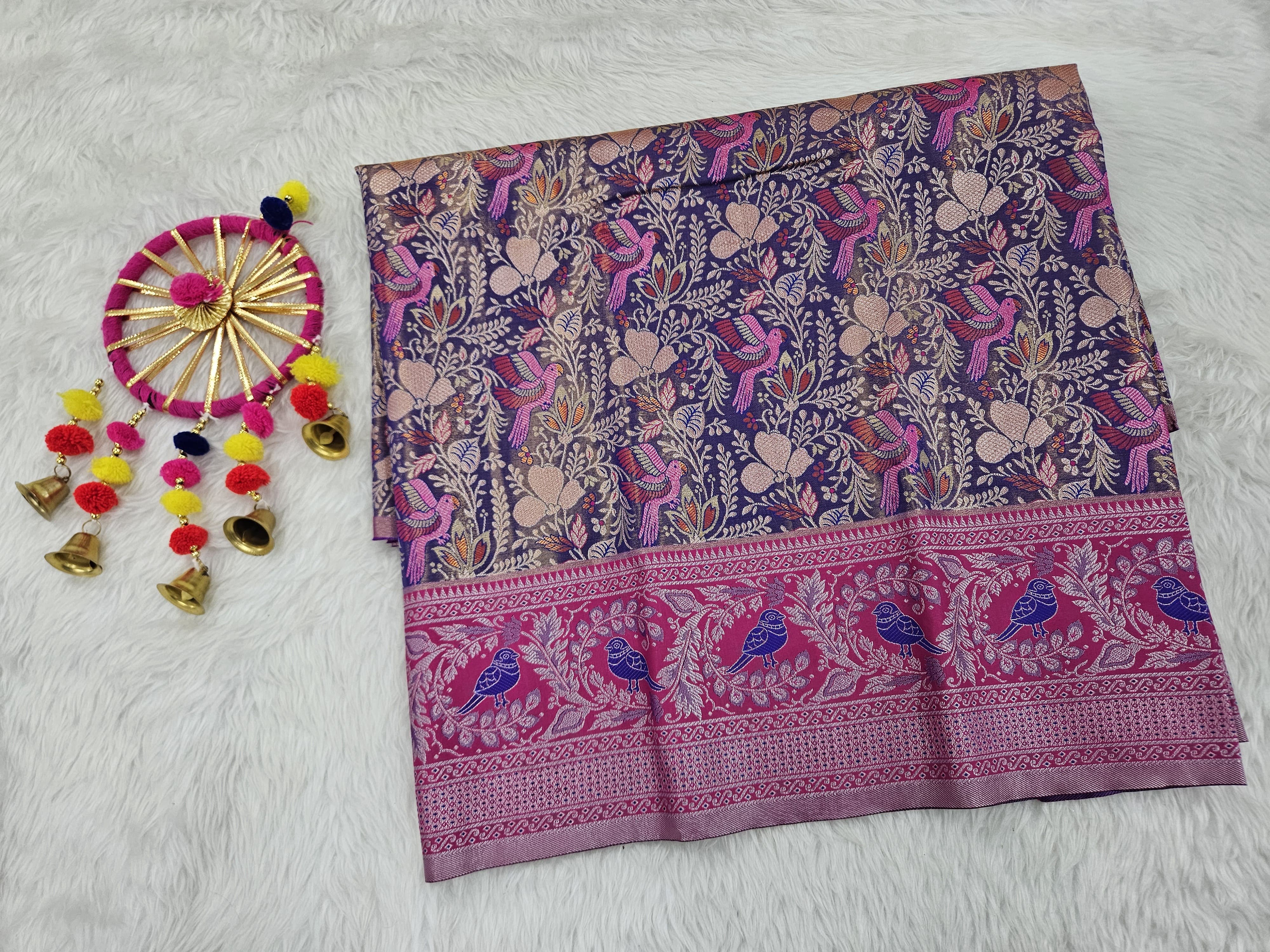 (2–5  Year) Lehenga – Unstitched (Blouse + Material)