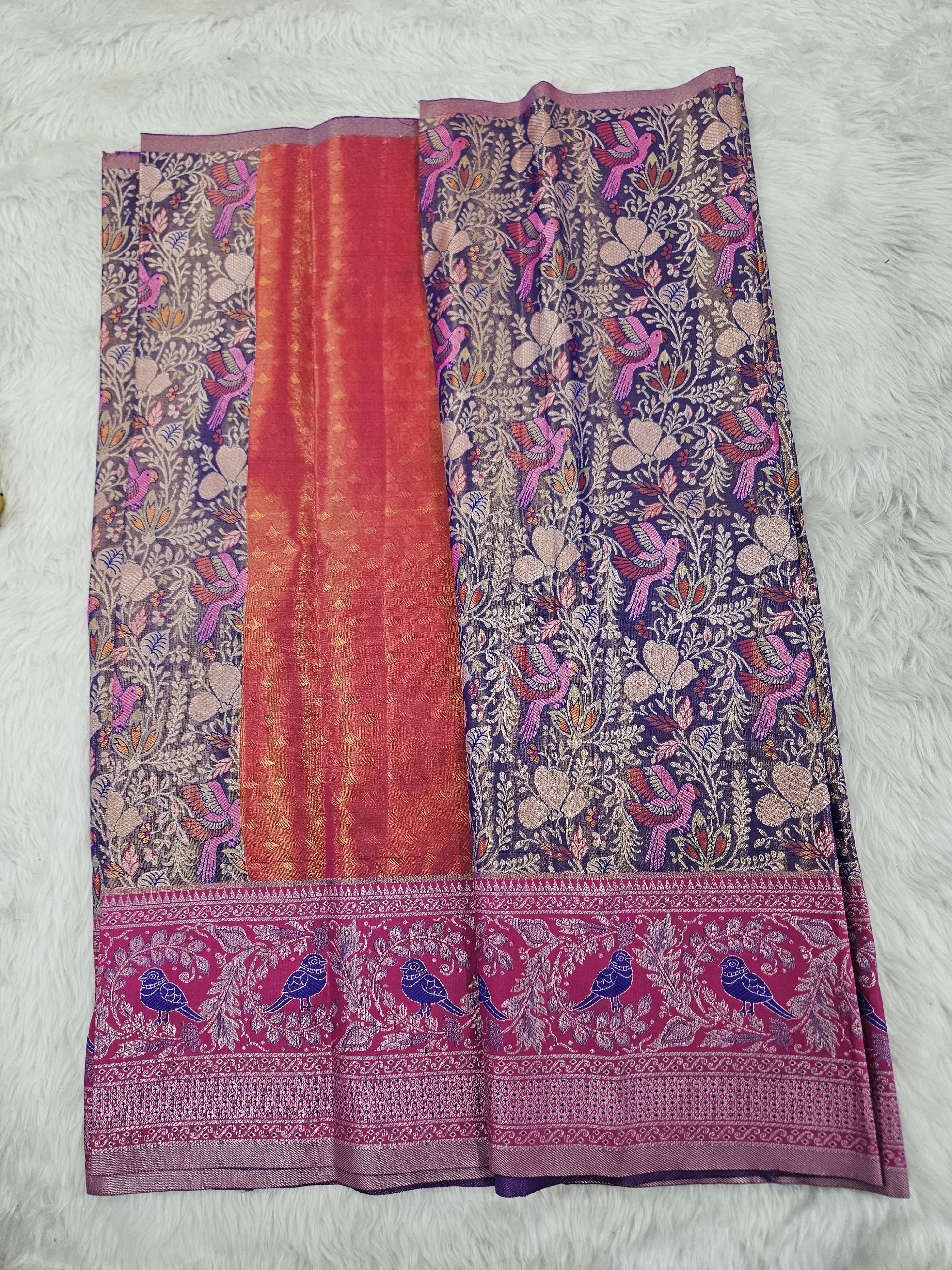 (2–5  Year) Lehenga – Unstitched (Blouse + Material)