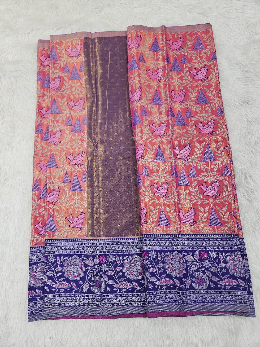 (2–5  Year) Lehenga – Unstitched (Blouse + Material)