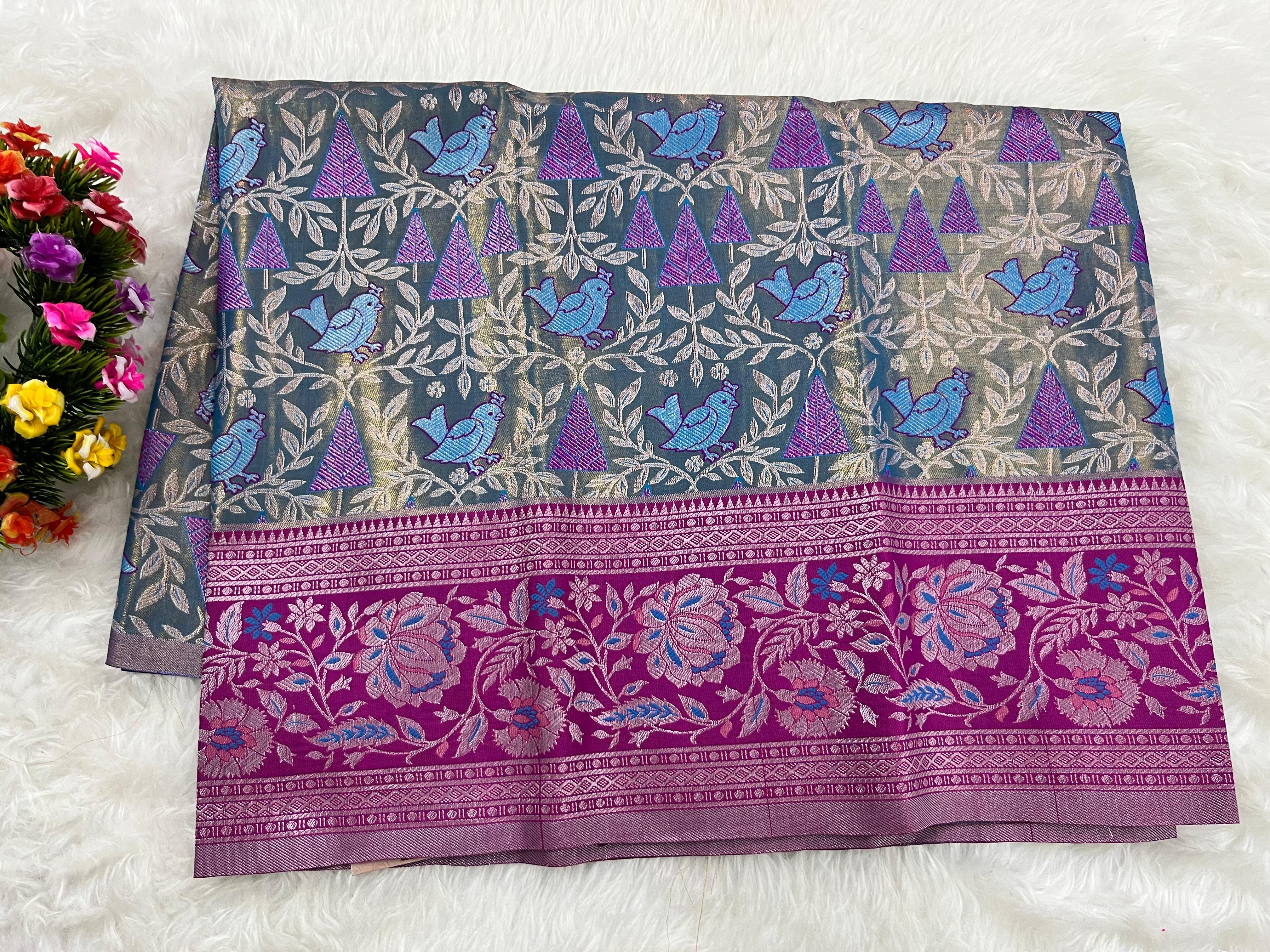 (2–5  Year) Lehenga – Unstitched (Blouse + Material)