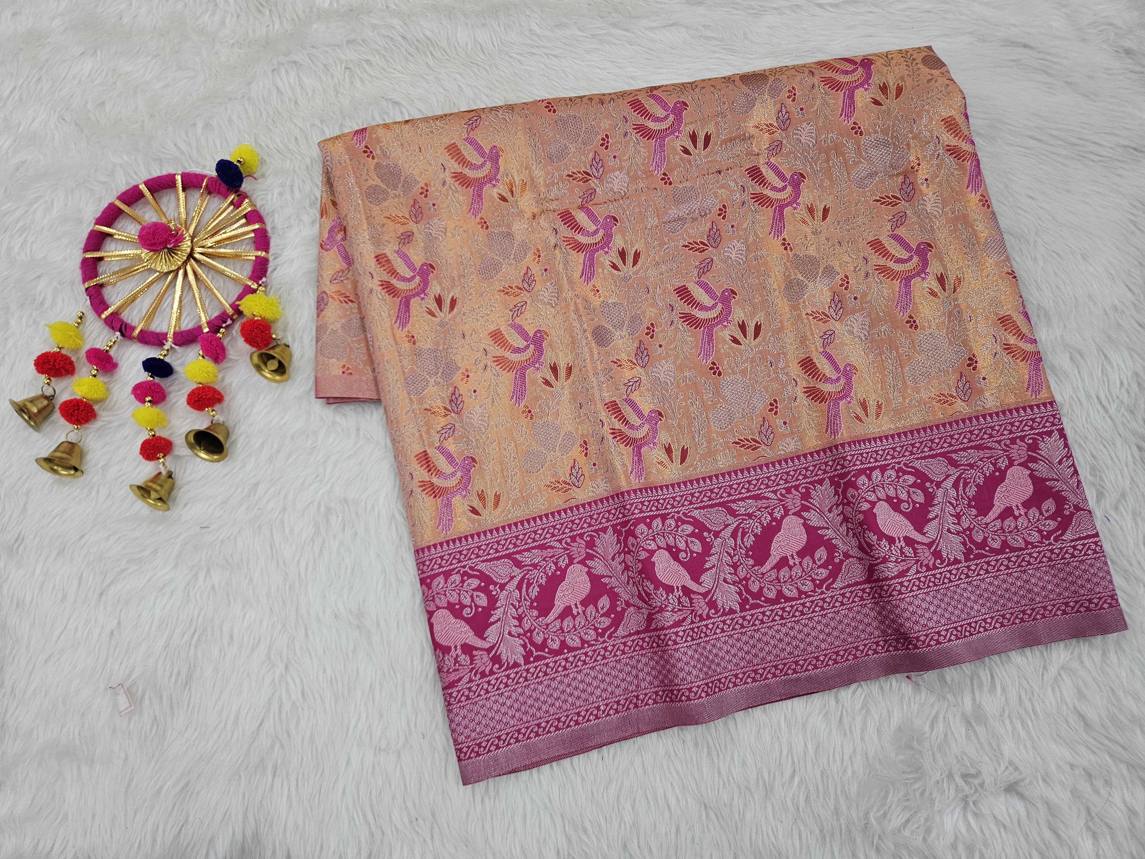 (2–5  Year) Lehenga – Unstitched (Blouse + Material)