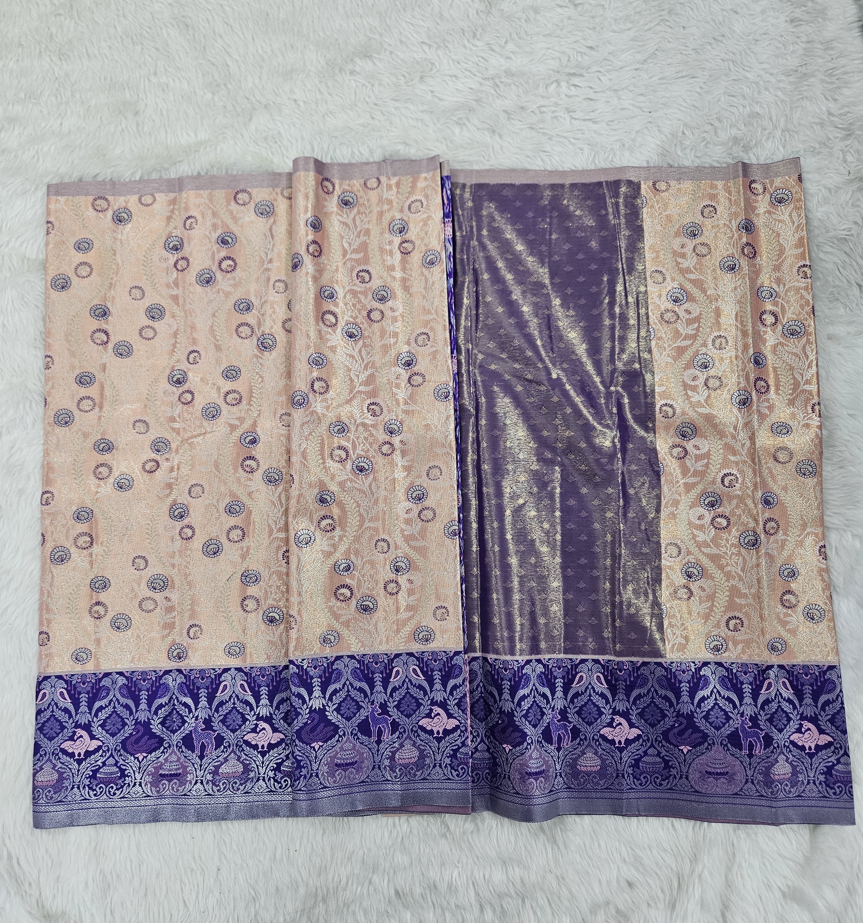 (2–5  Year) Lehenga – Unstitched (Blouse + Material)