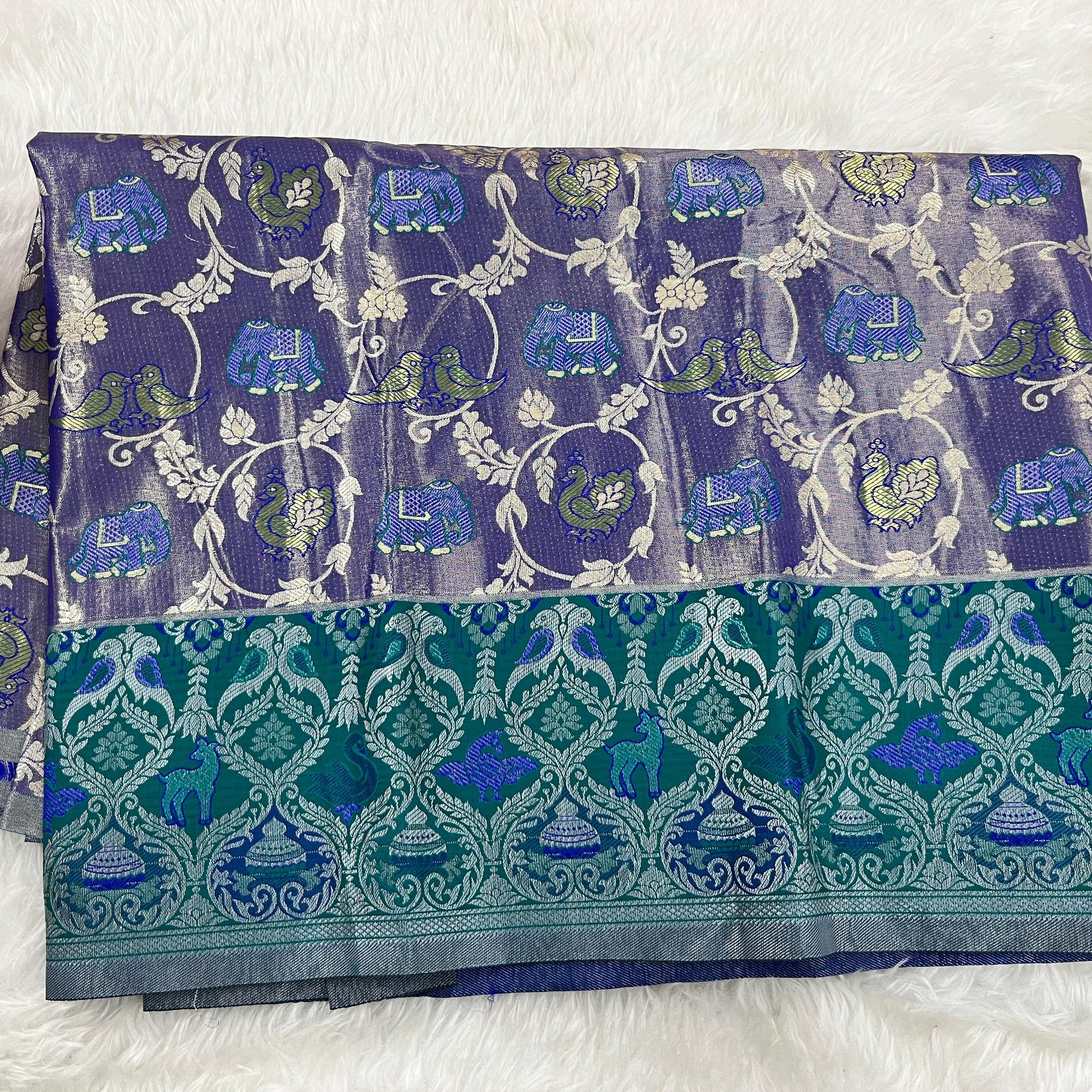 (2–5  Year) Lehenga – Unstitched (Blouse + Material)