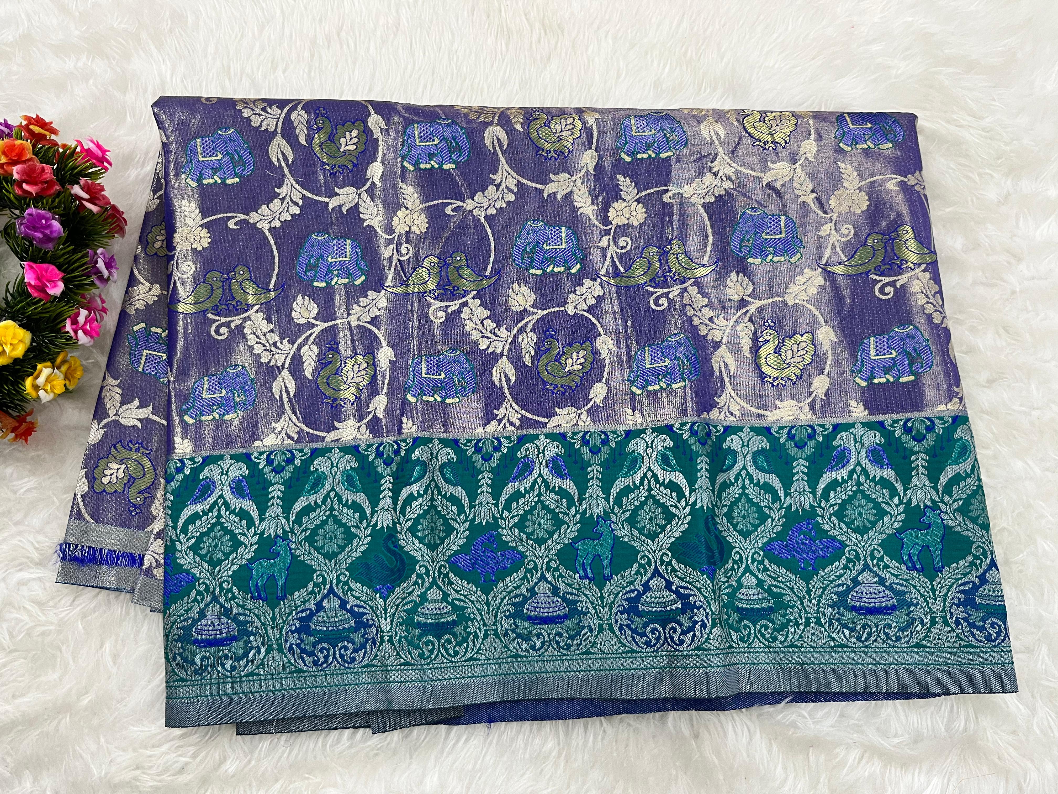 (2–5  Year) Lehenga – Unstitched (Blouse + Material)