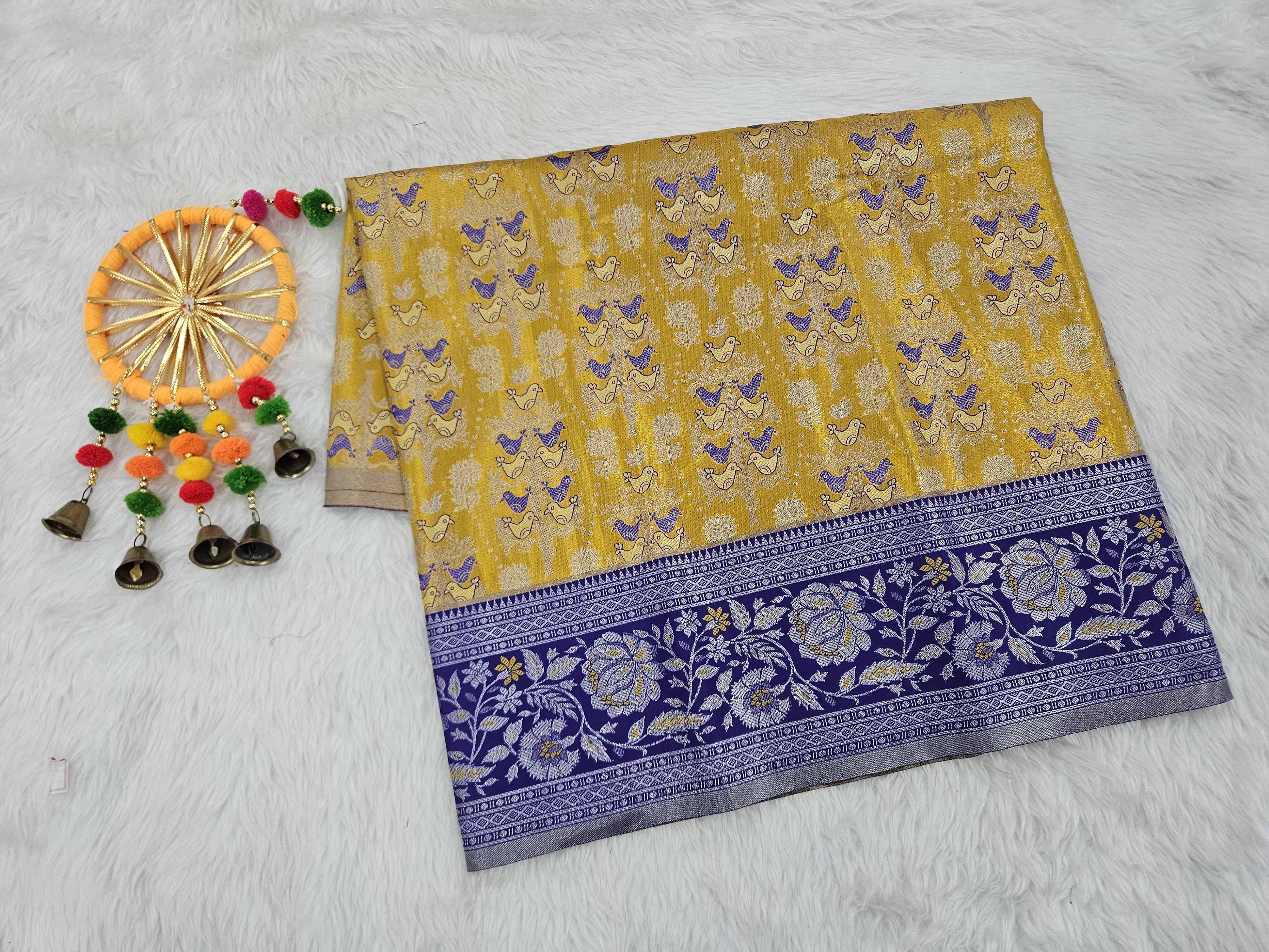 (2–5  Year) Lehenga – Unstitched (Blouse + Material)