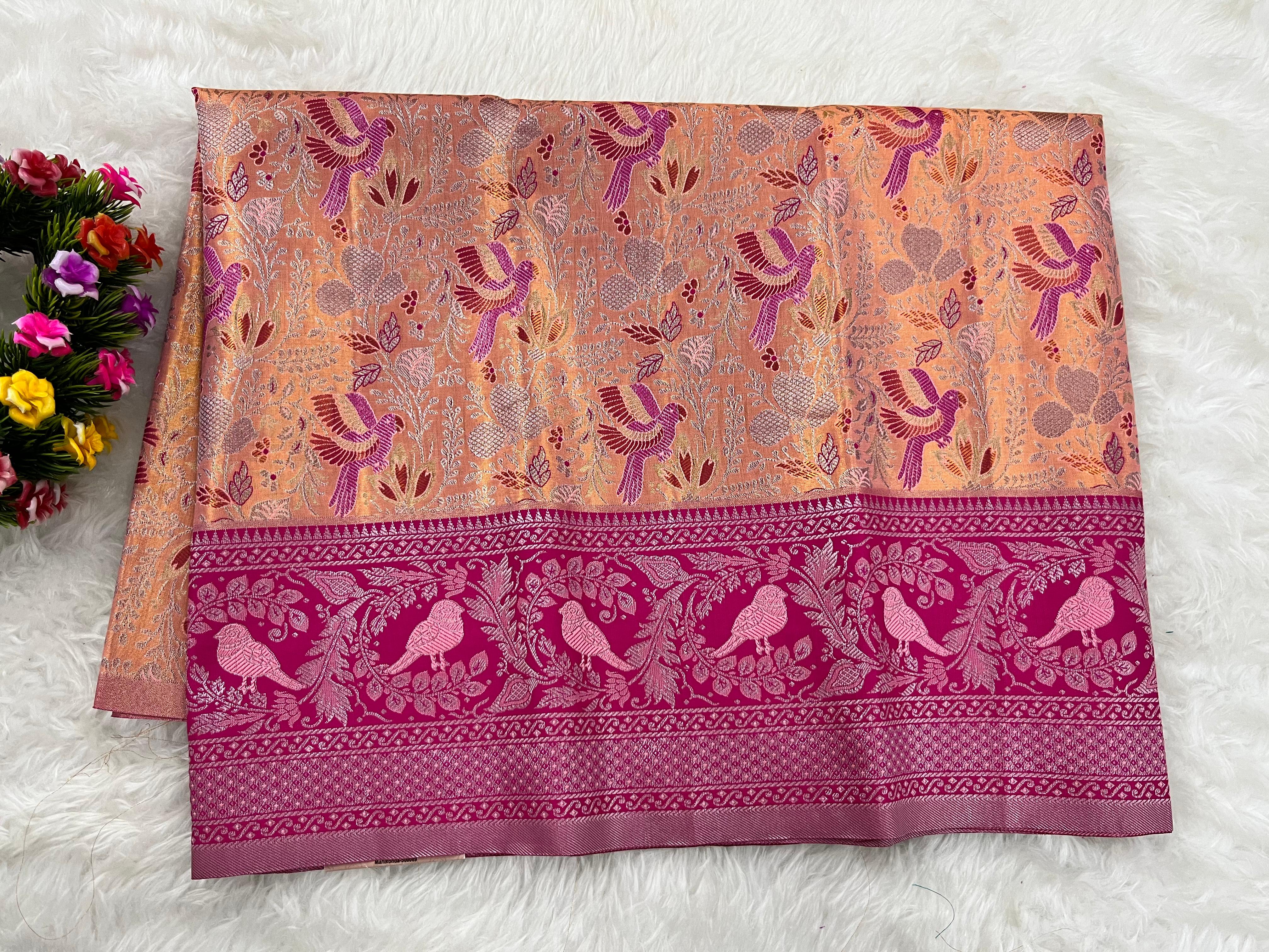 (2–5  Year) Lehenga – Unstitched (Blouse + Material)