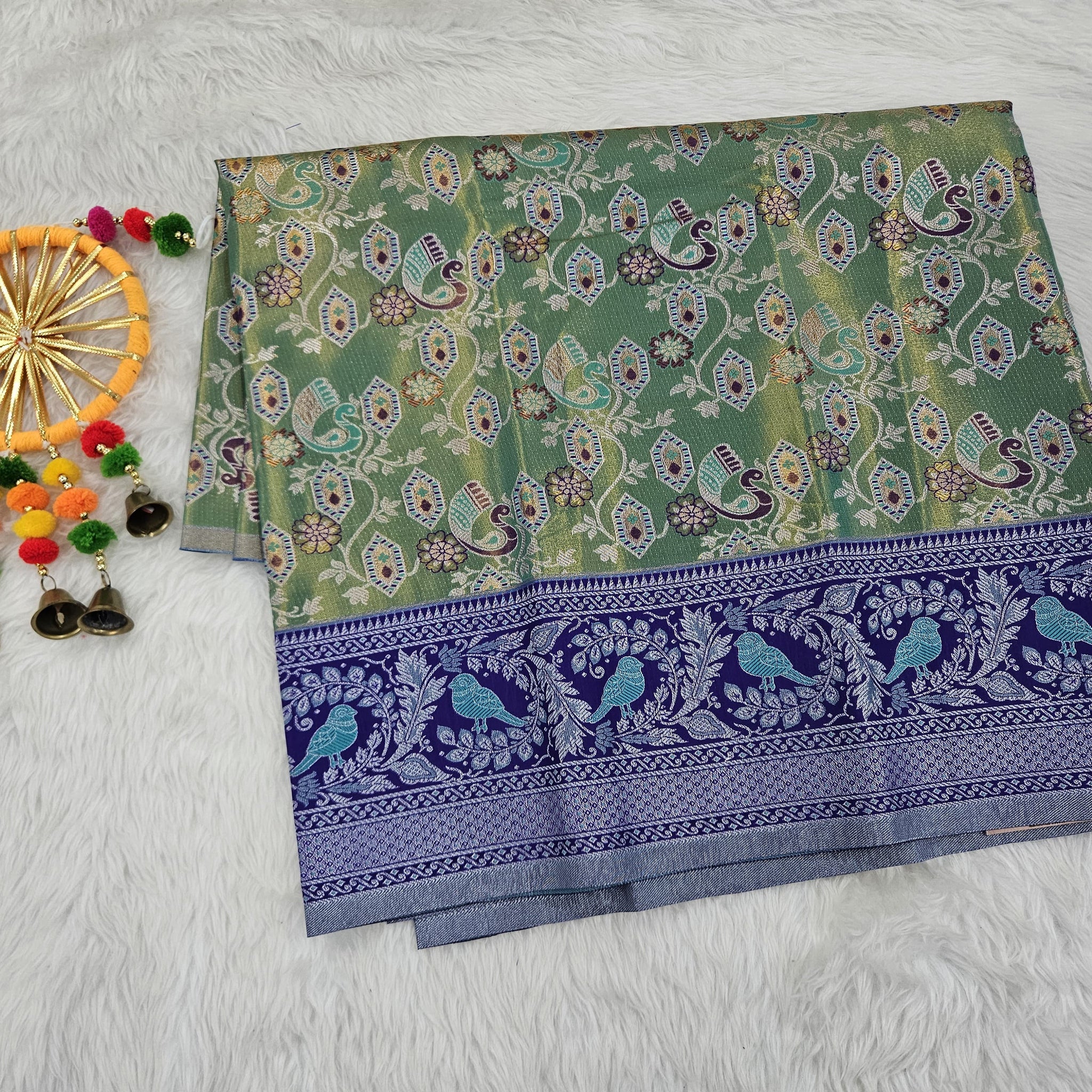 (2–5  Year) Lehenga – Unstitched (Blouse + Material)