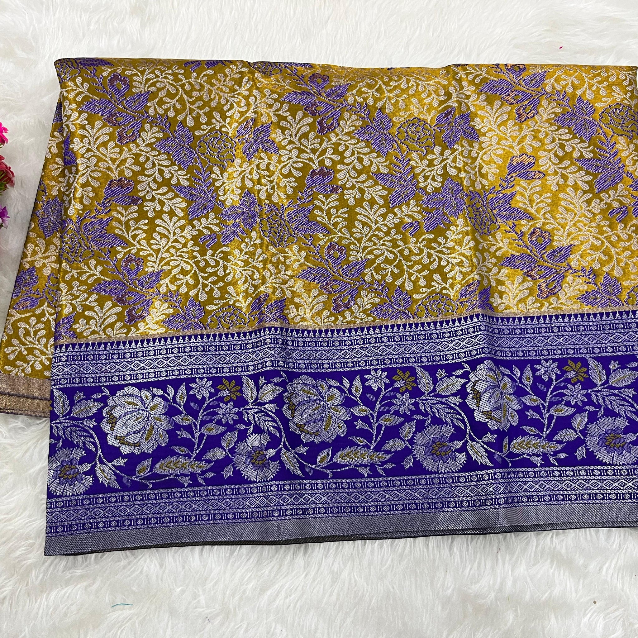 (2–5  Year) Lehenga – Unstitched (Blouse + Material)