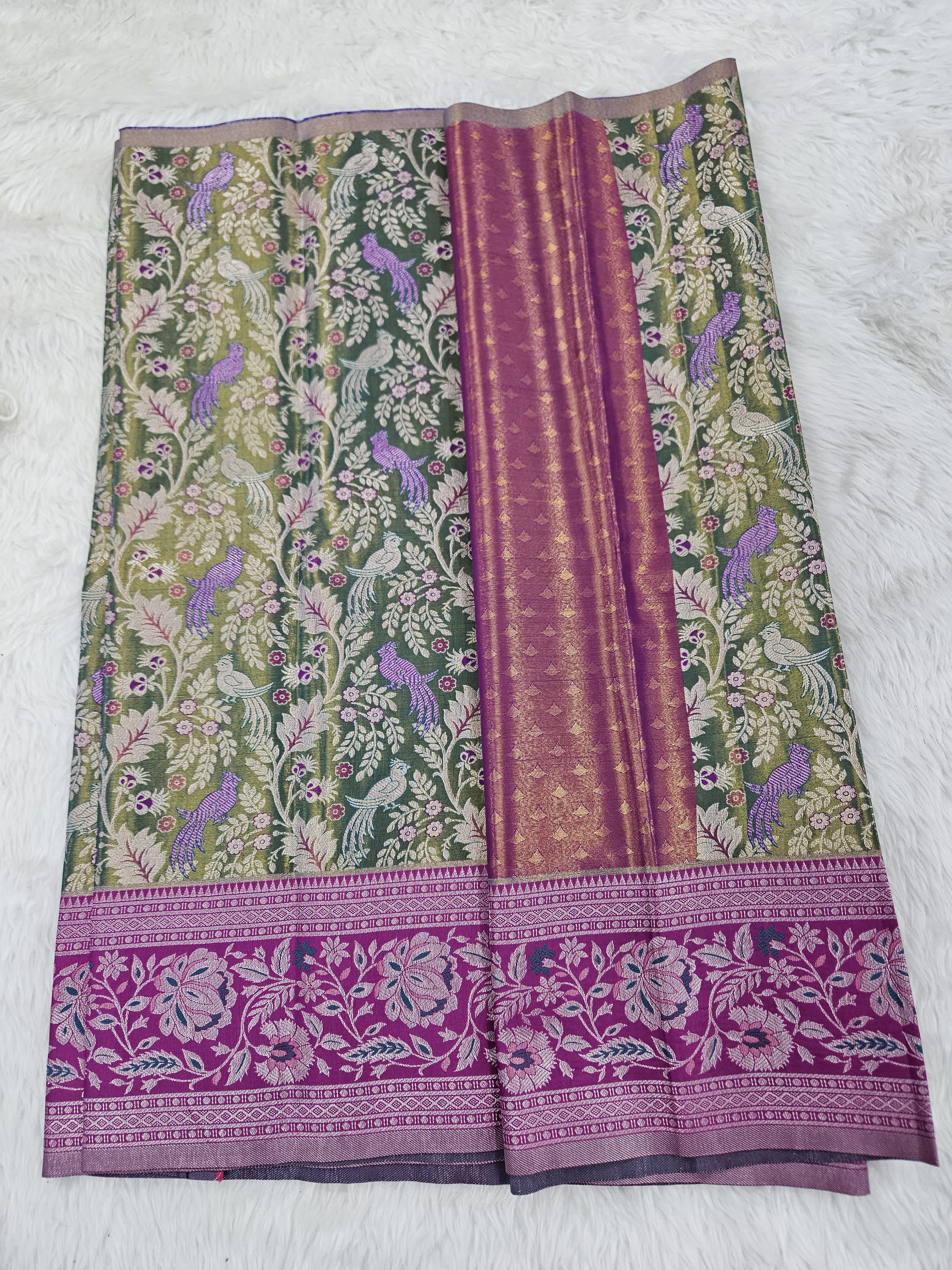 (2–5  Year) Lehenga – Unstitched (Blouse + Material)