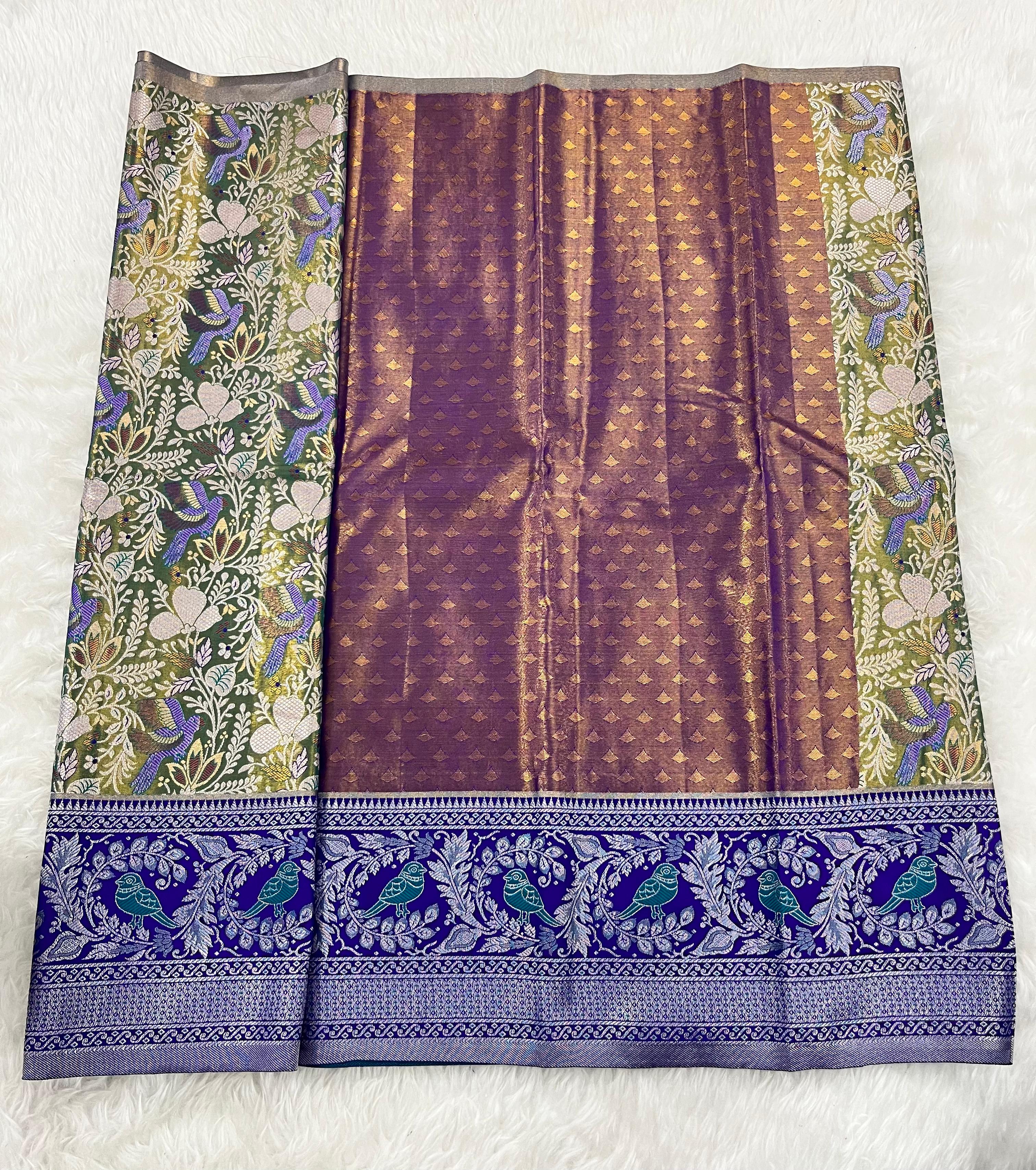 (2–5  Year) Lehenga – Unstitched (Blouse + Material)