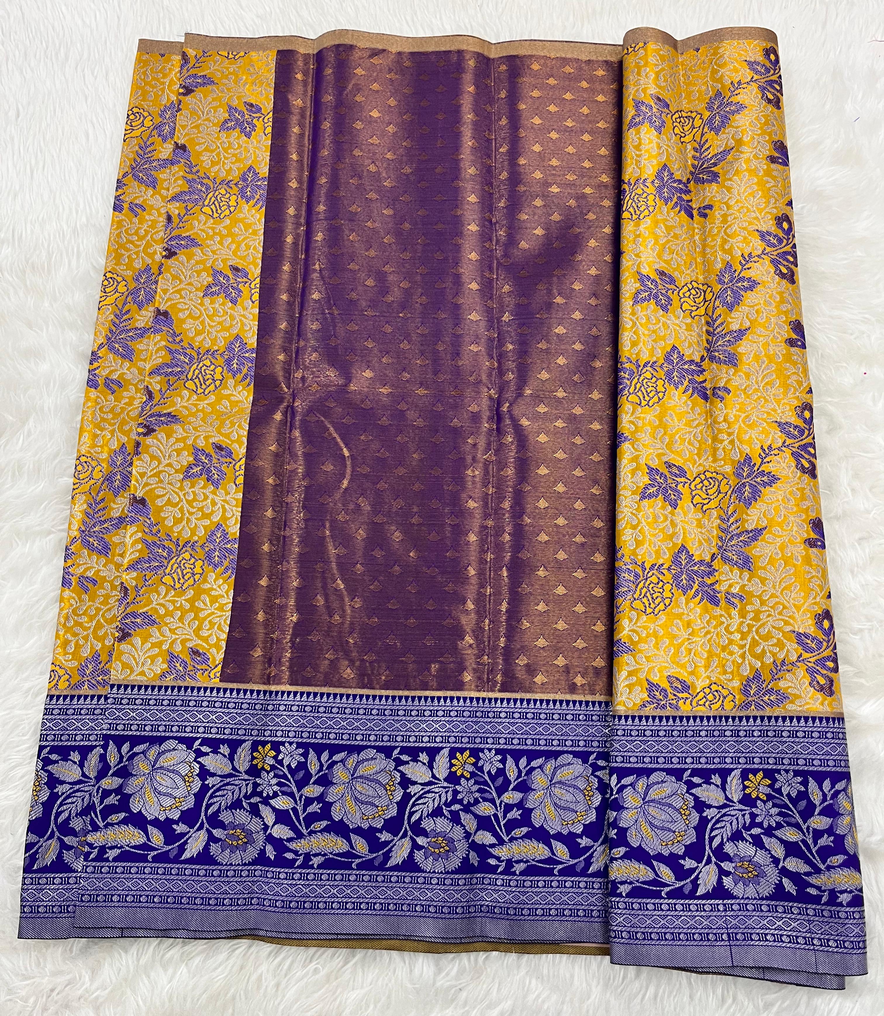 (2–5  Year) Lehenga – Unstitched (Blouse + Material)