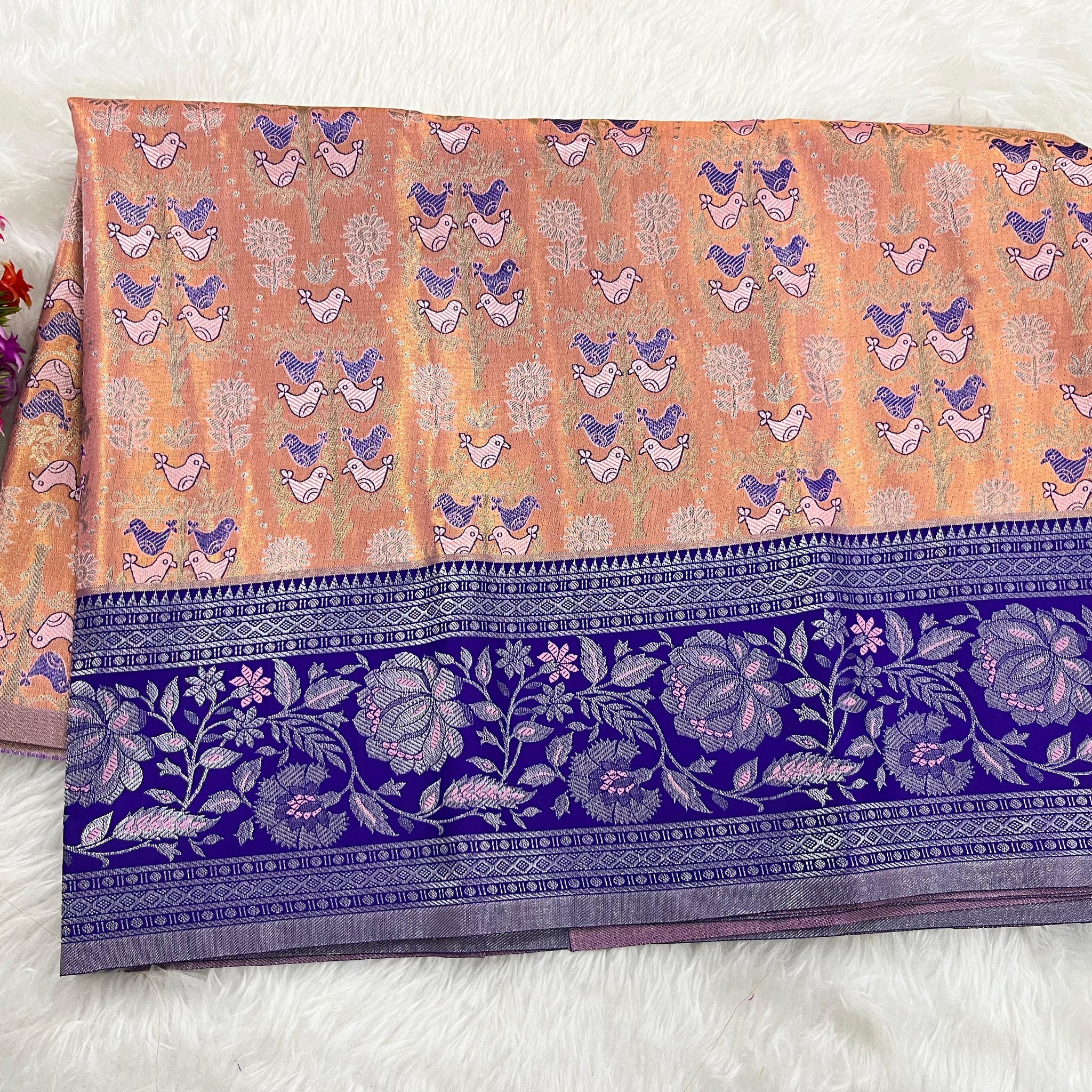 (2–5  Year) Lehenga – Unstitched (Blouse + Material)