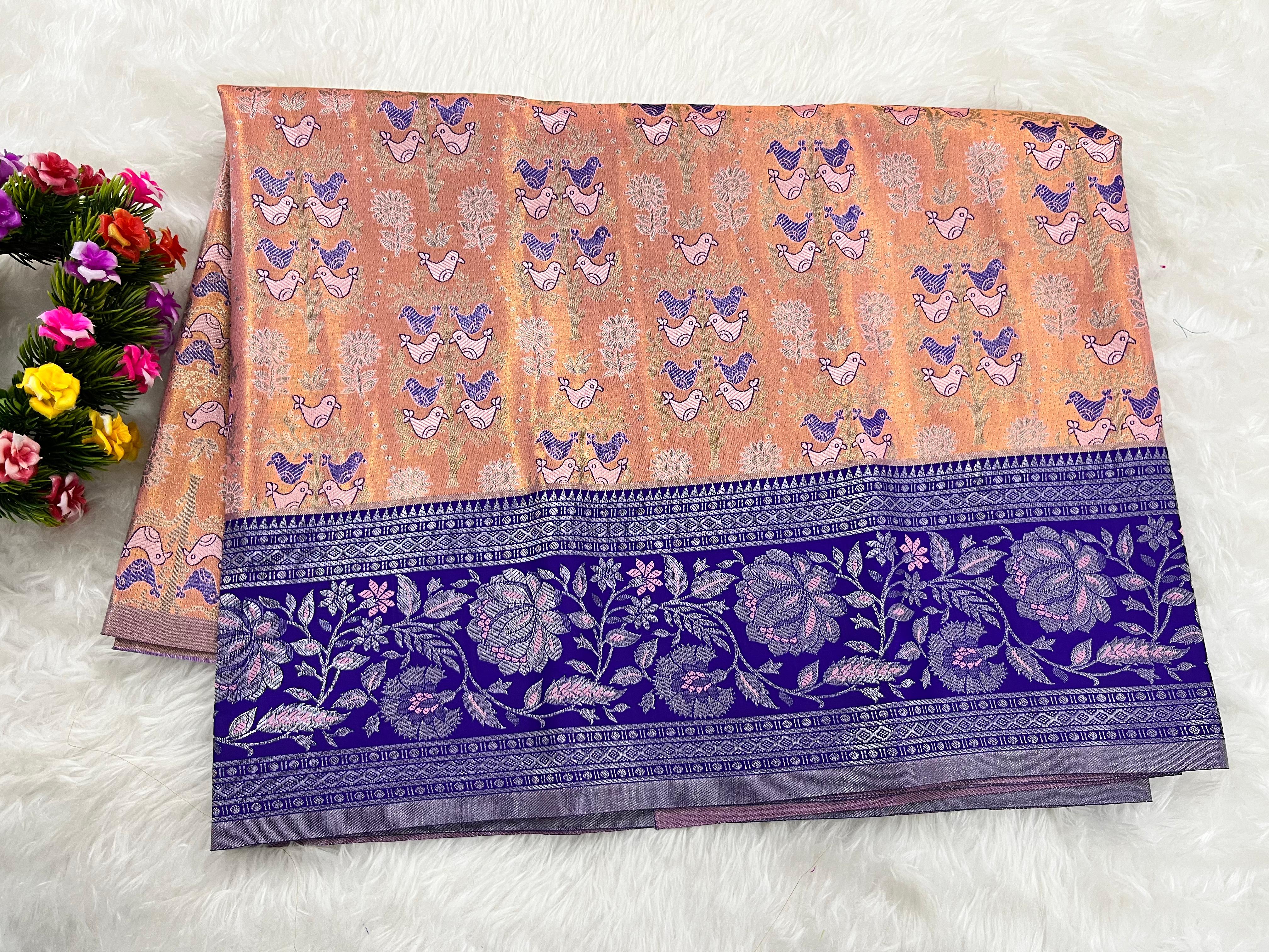 (2–5  Year) Lehenga – Unstitched (Blouse + Material)