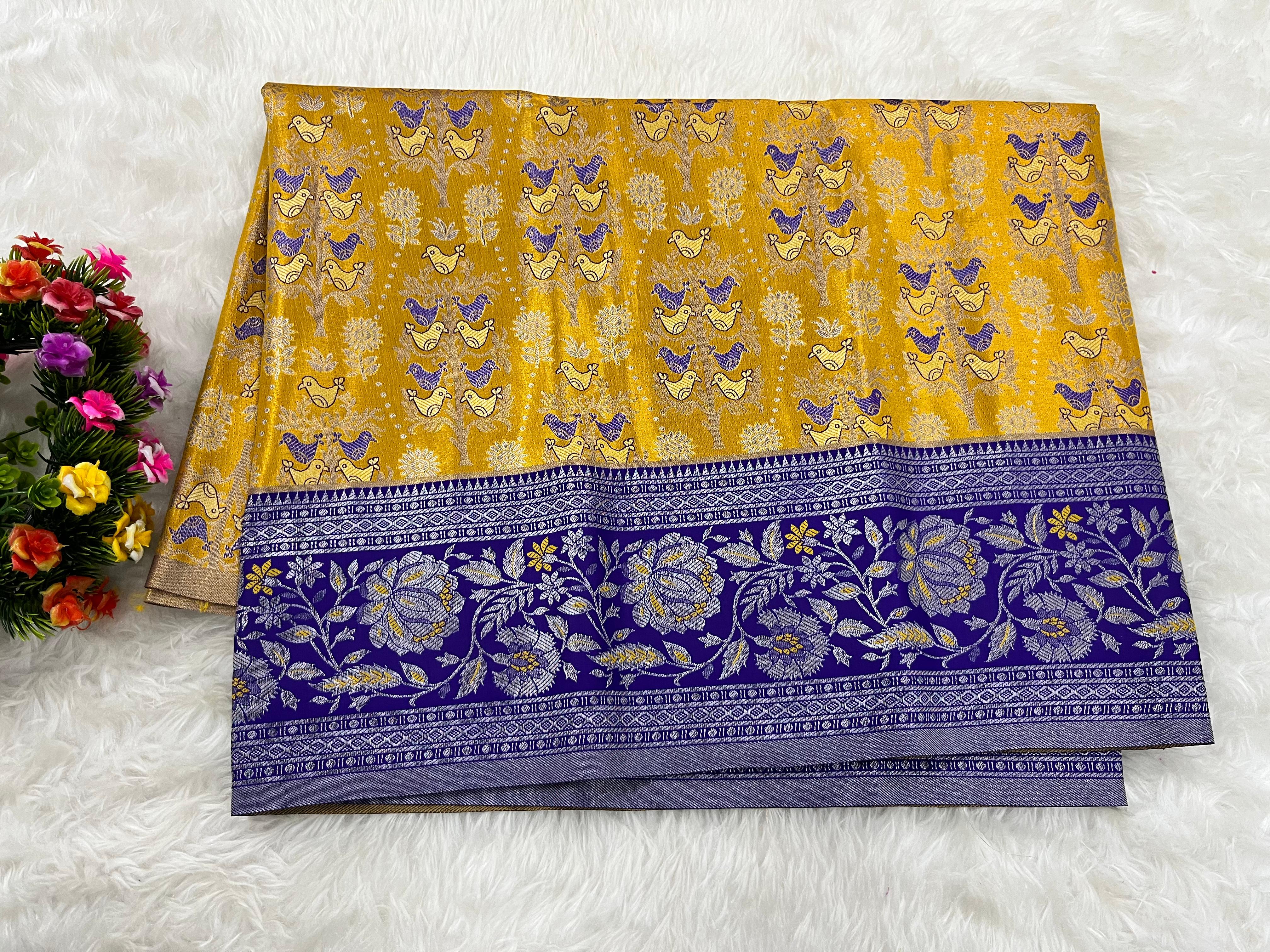 (2–5  Year) Lehenga – Unstitched (Blouse + Material)