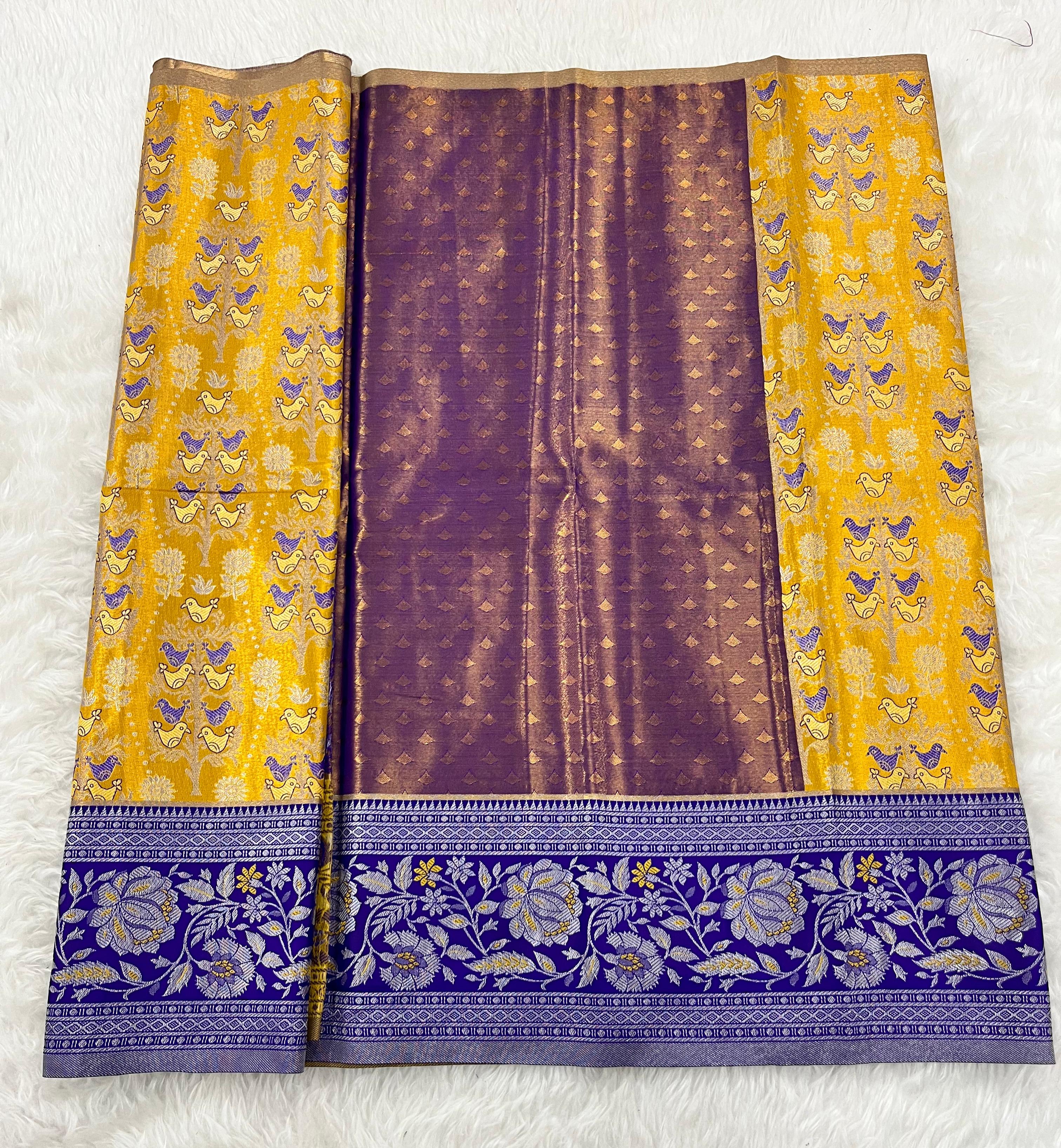 (2–5  Year) Lehenga – Unstitched (Blouse + Material)