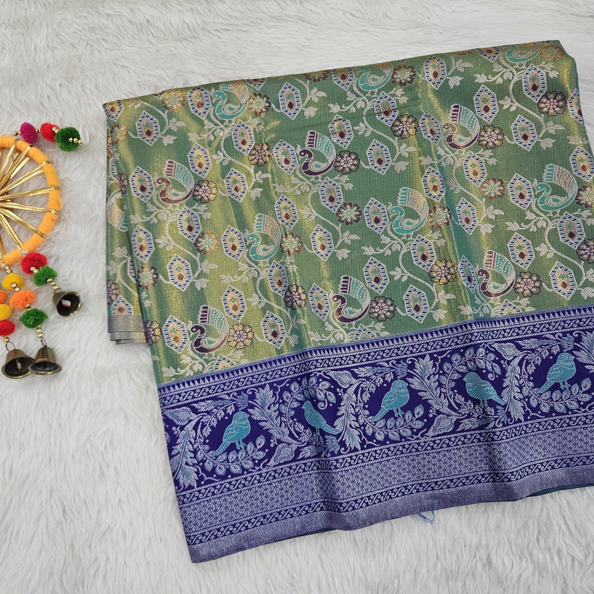 (2–5  Year) Lehenga – Unstitched (Blouse + Material)