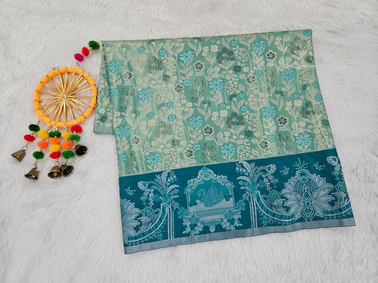 (2–5  Year) Lehenga – Unstitched (Blouse + Material)