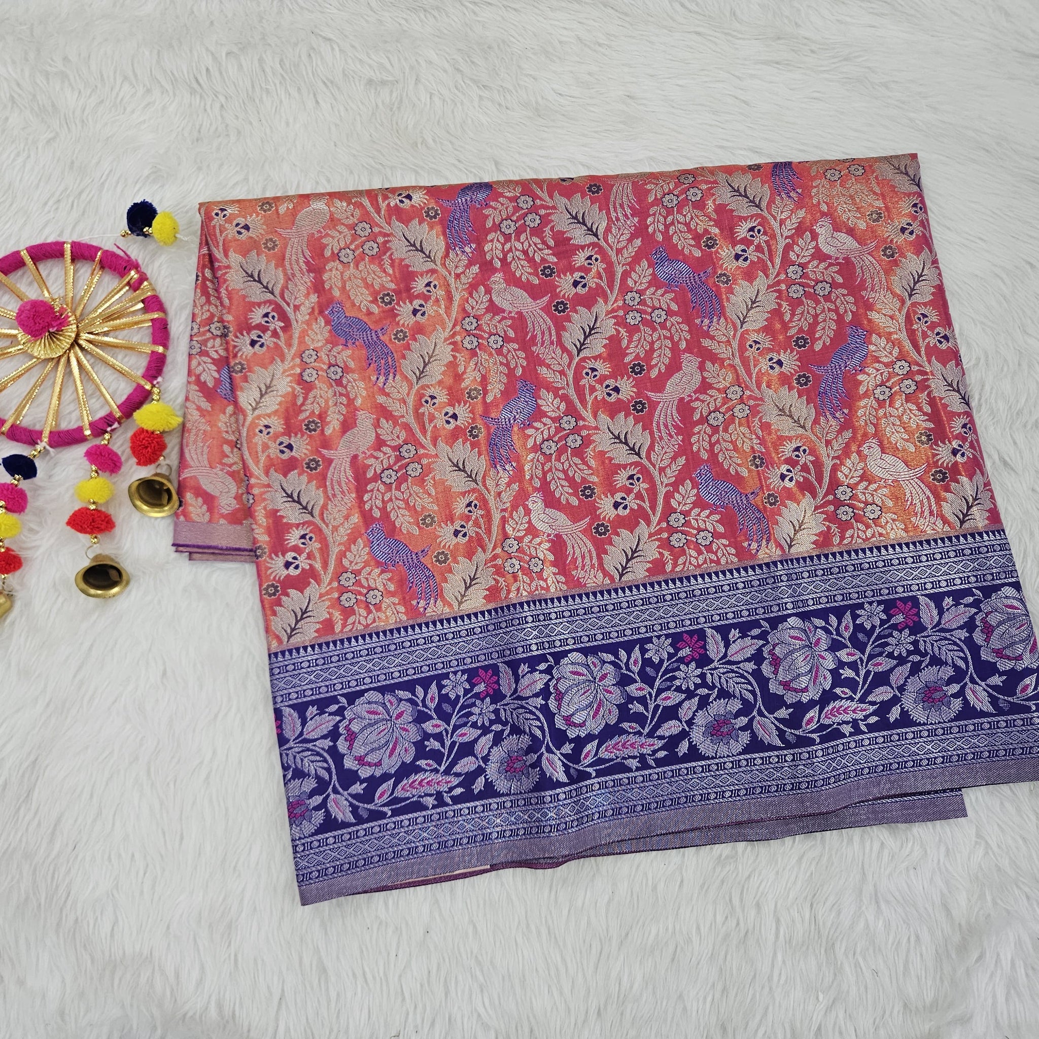 (2–5  Year) Lehenga – Unstitched (Blouse + Material)