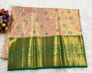 (5–10 Year) Lehenga – Unstitched (Blouse + Material)