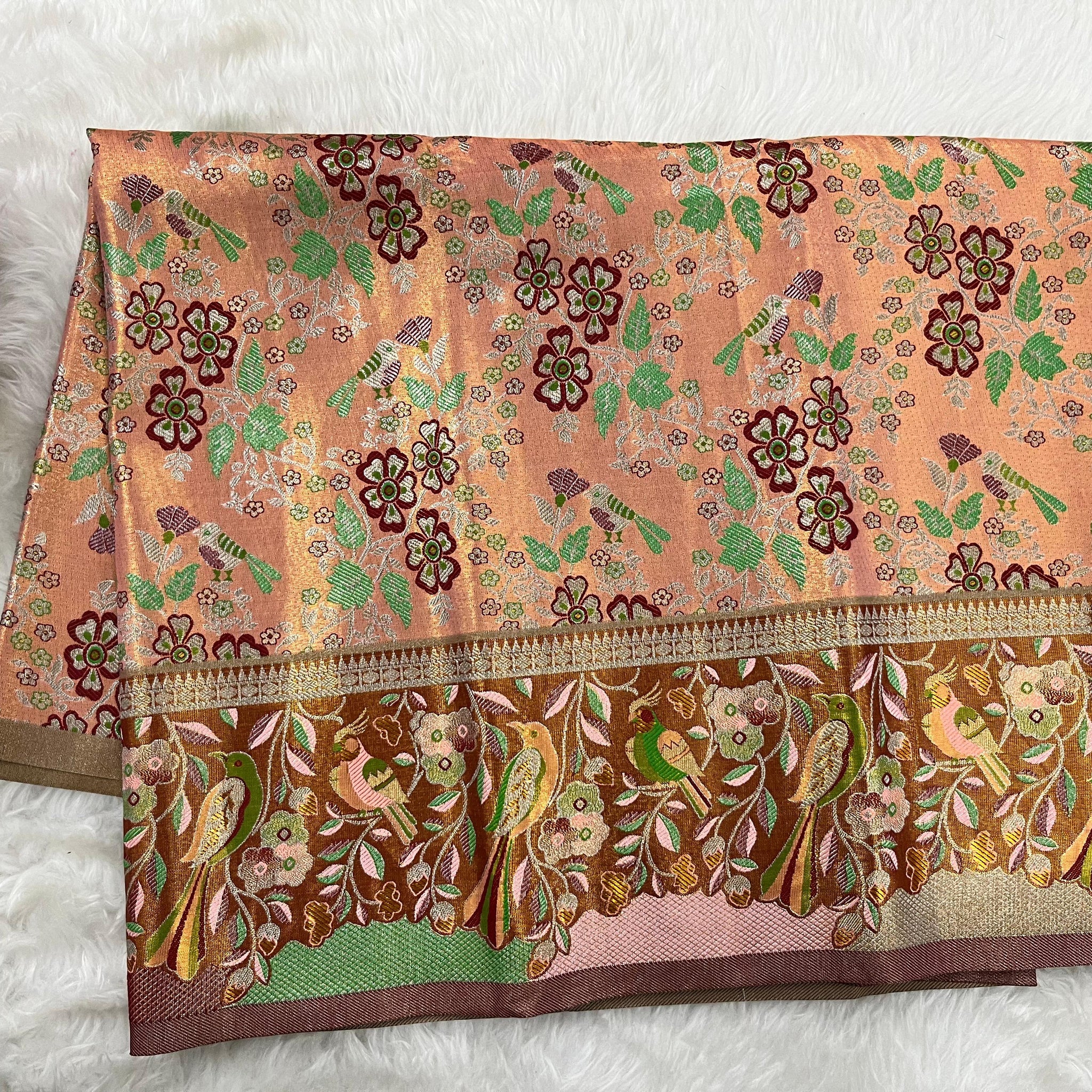 (2–5  Year) Lehenga – Unstitched (Blouse + Material)