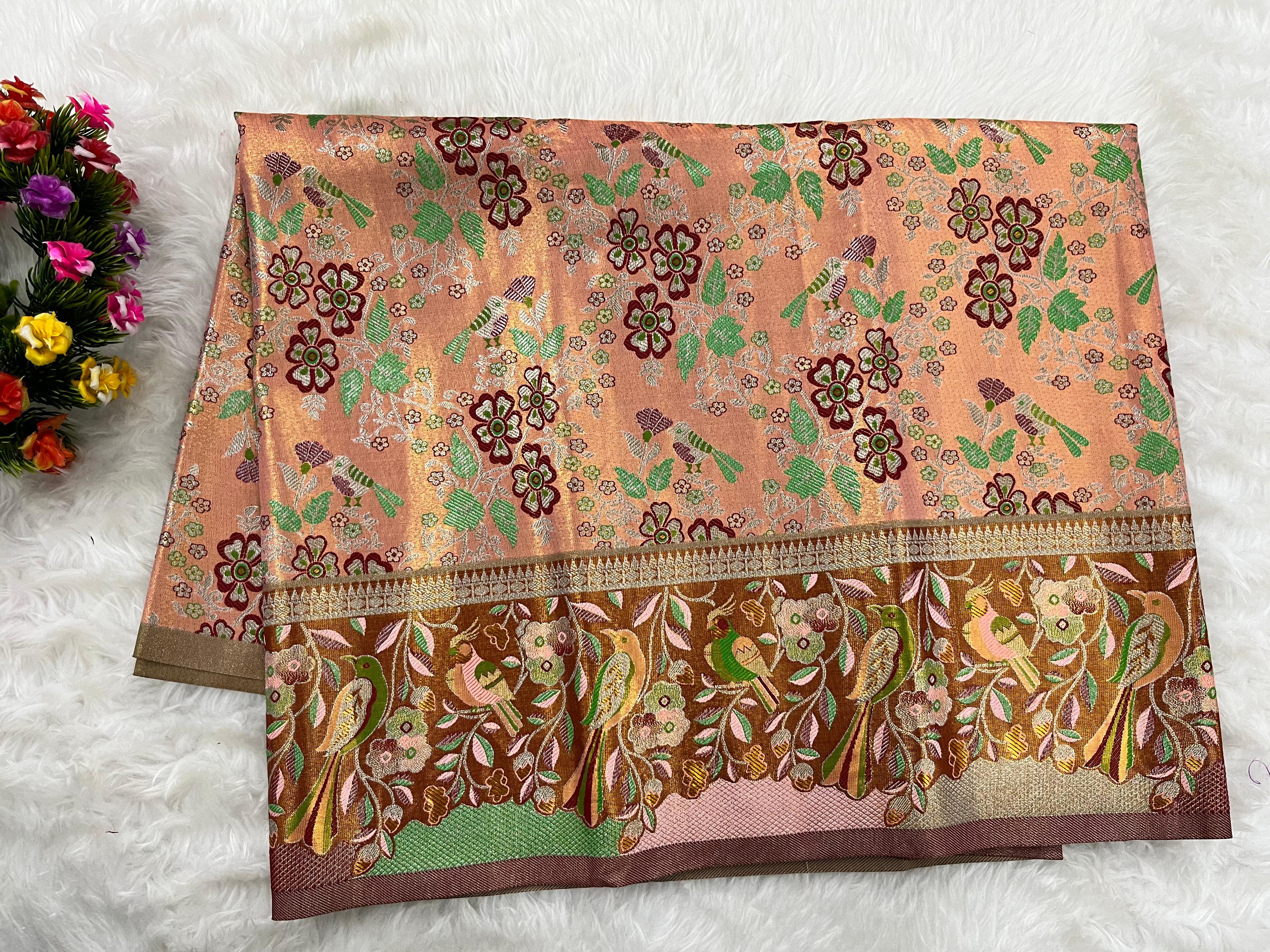 (2–5  Year) Lehenga – Unstitched (Blouse + Material)