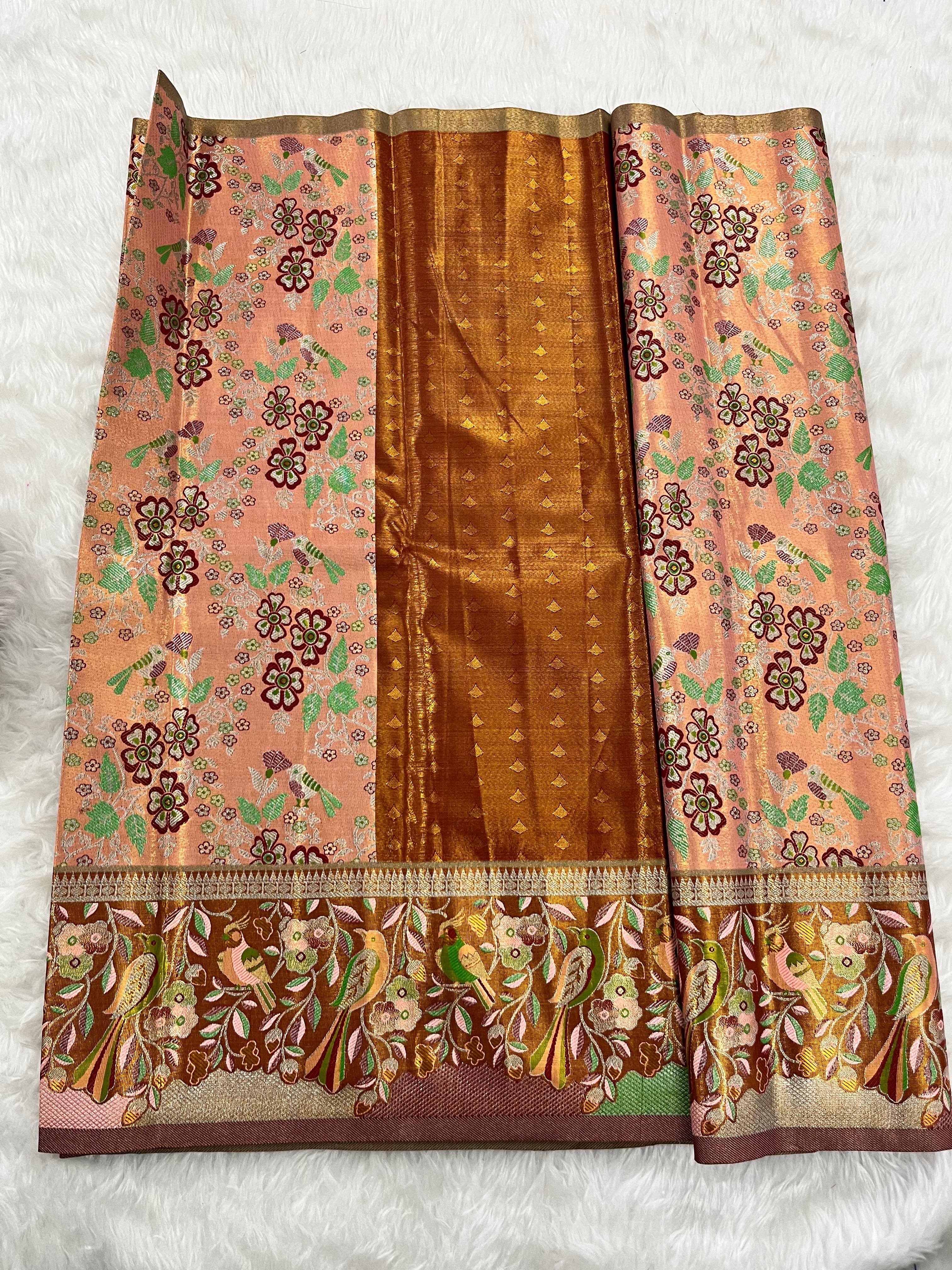 (2–5  Year) Lehenga – Unstitched (Blouse + Material)