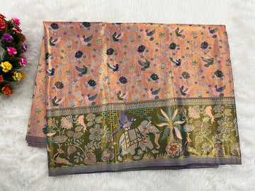 (2–5  Year) Lehenga – Unstitched (Blouse + Material)