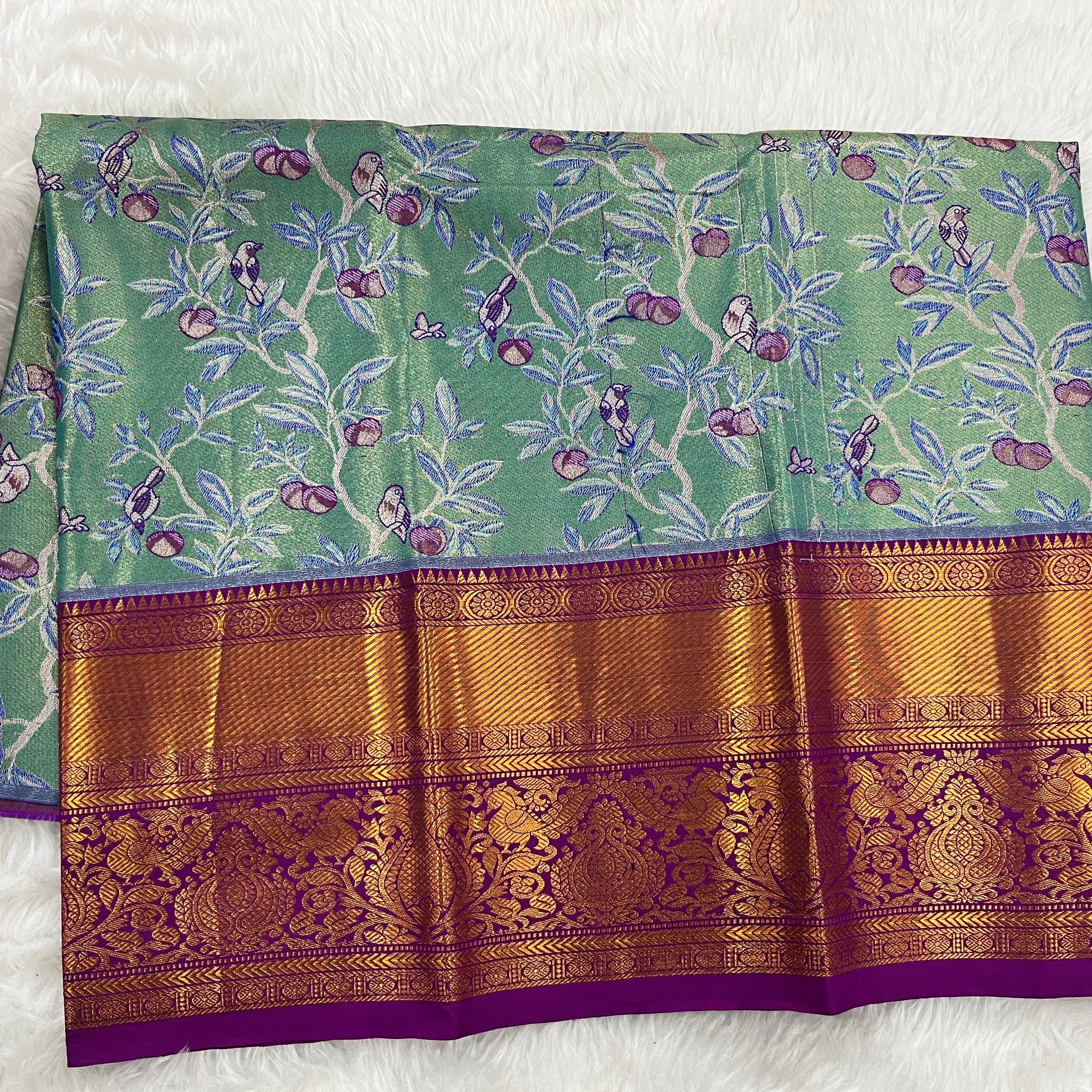 (2–5  Year) Lehenga – Unstitched (Blouse + Material)