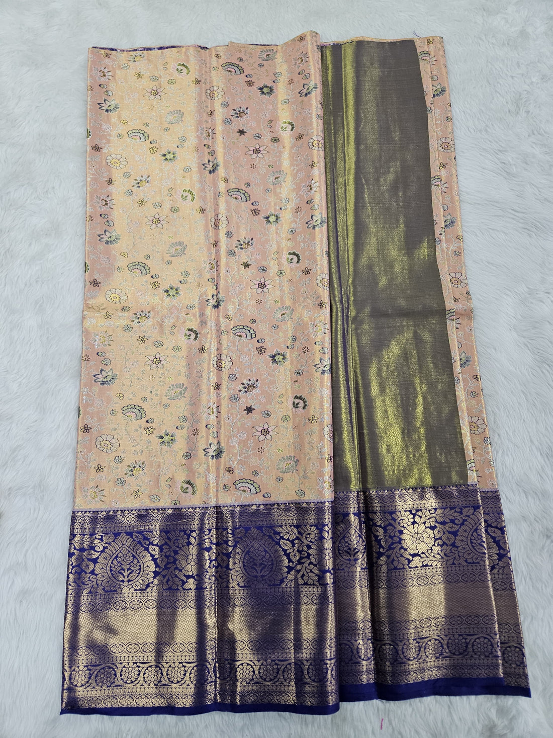 (5–10 Year) Lehenga – Unstitched (Blouse + Material)