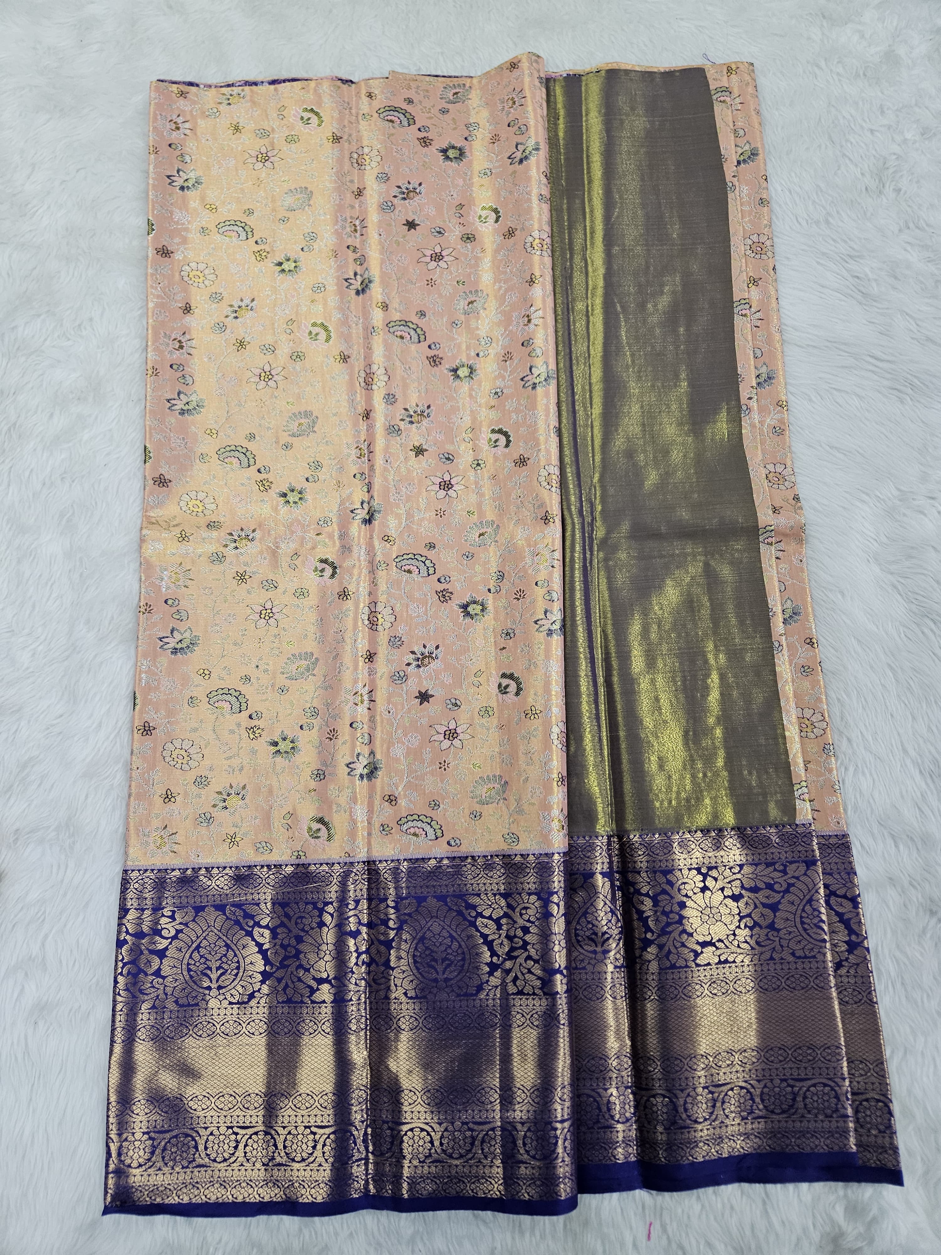 (5–10 Year) Lehenga – Unstitched (Blouse + Material)