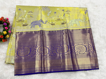 (5–10 Year) Lehenga – Unstitched (Blouse + Material)