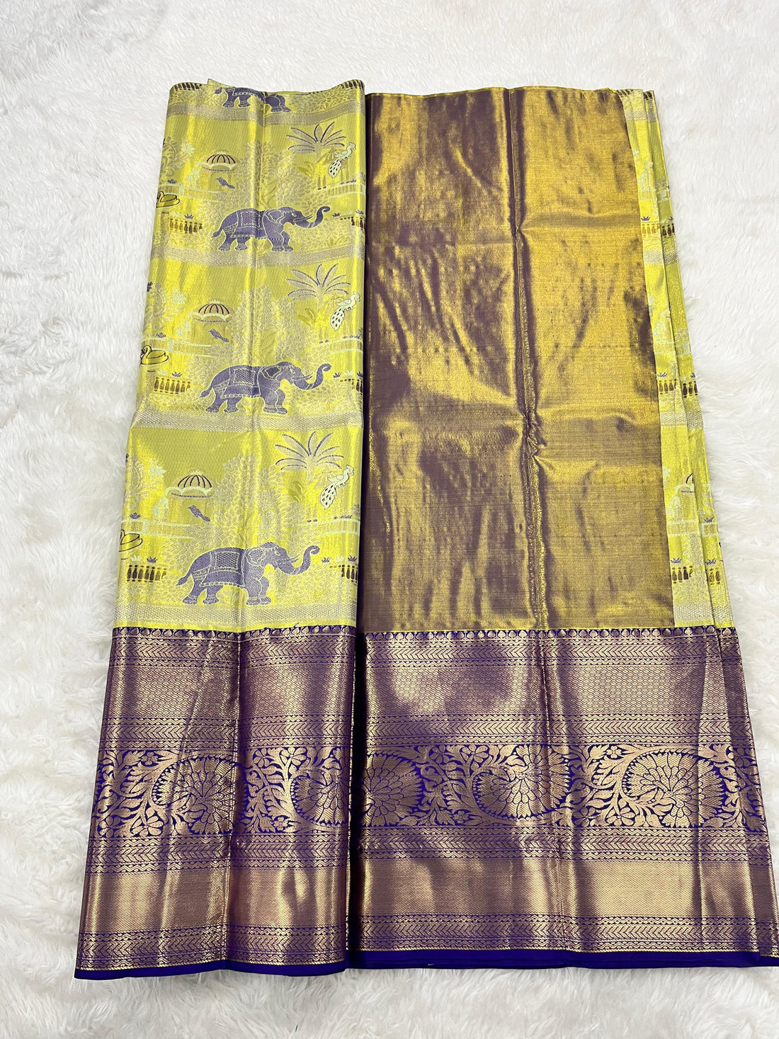 (5–10 Year) Lehenga – Unstitched (Blouse + Material)