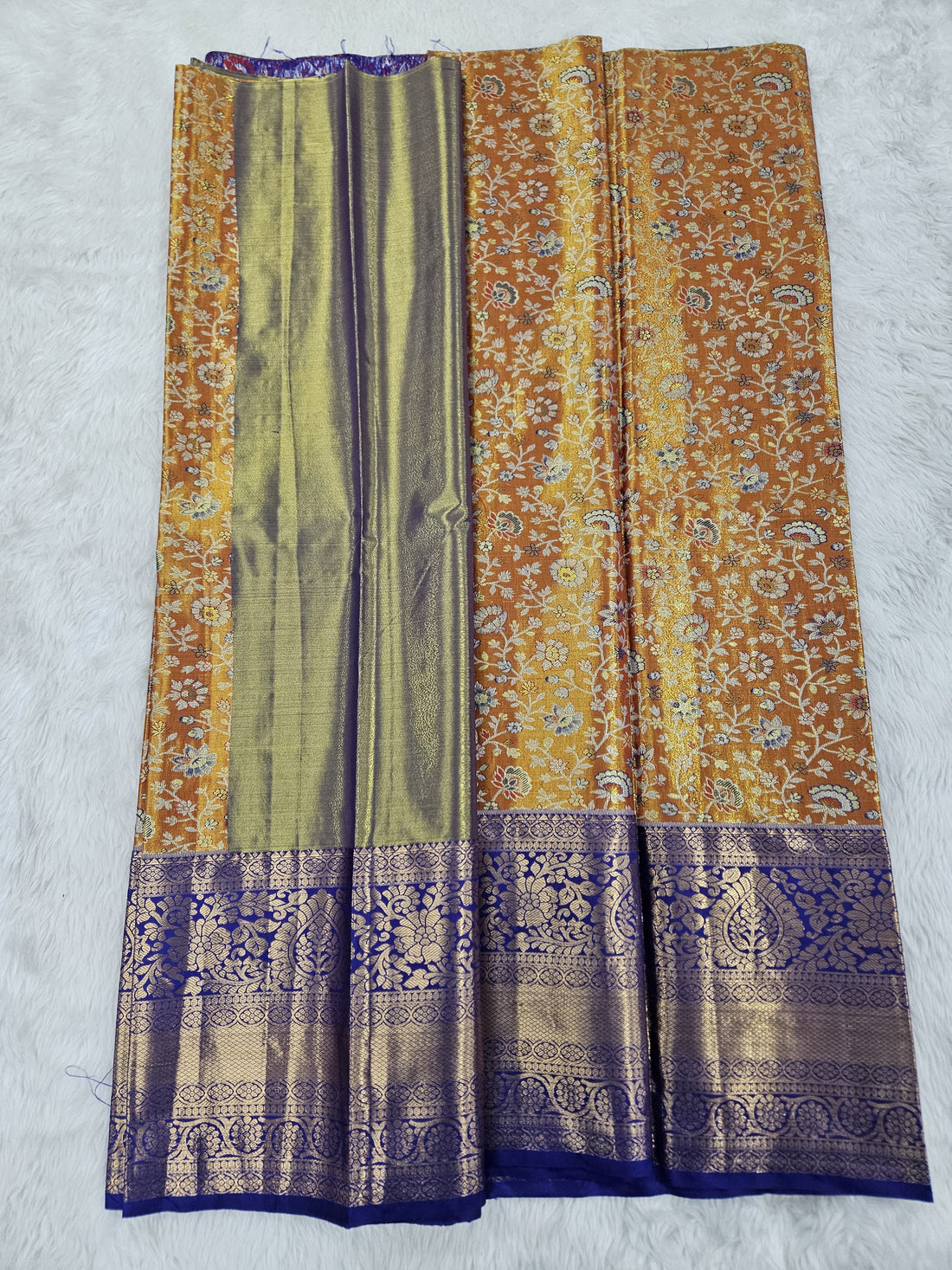 (5–10 Year) Lehenga – Unstitched (Blouse + Material)