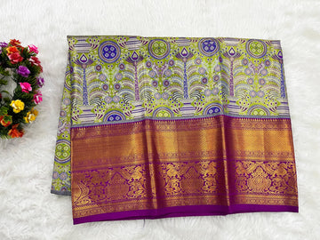 (2–5  Year) Lehenga – Unstitched (Blouse + Material)