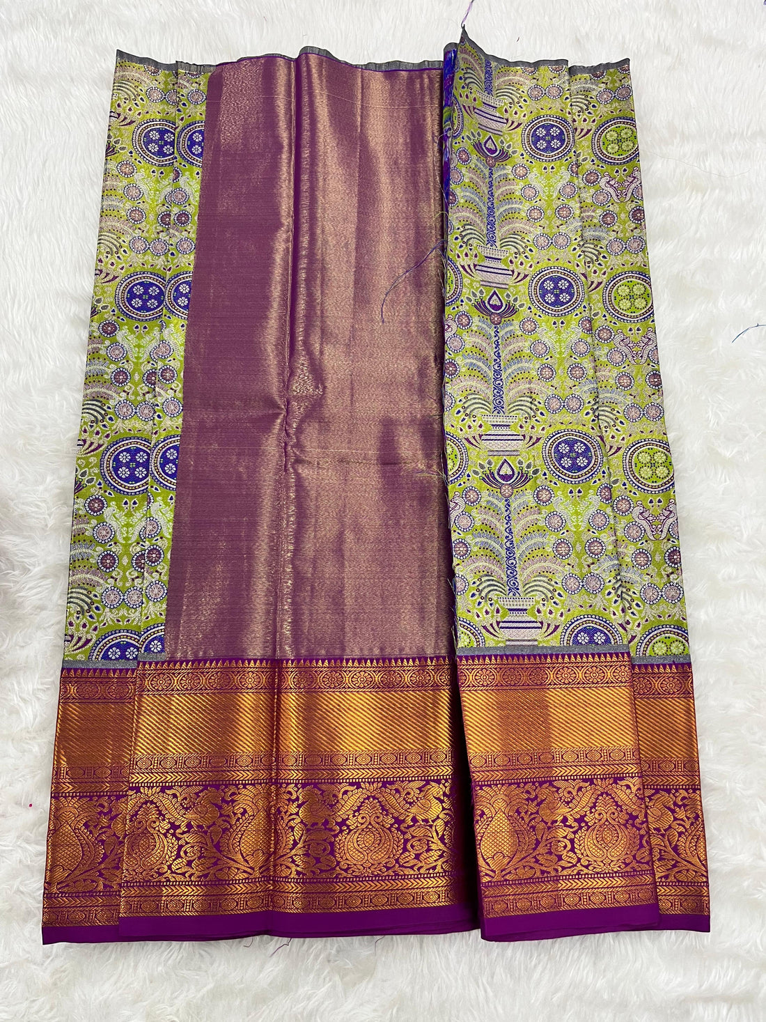 (2–5  Year) Lehenga – Unstitched (Blouse + Material)