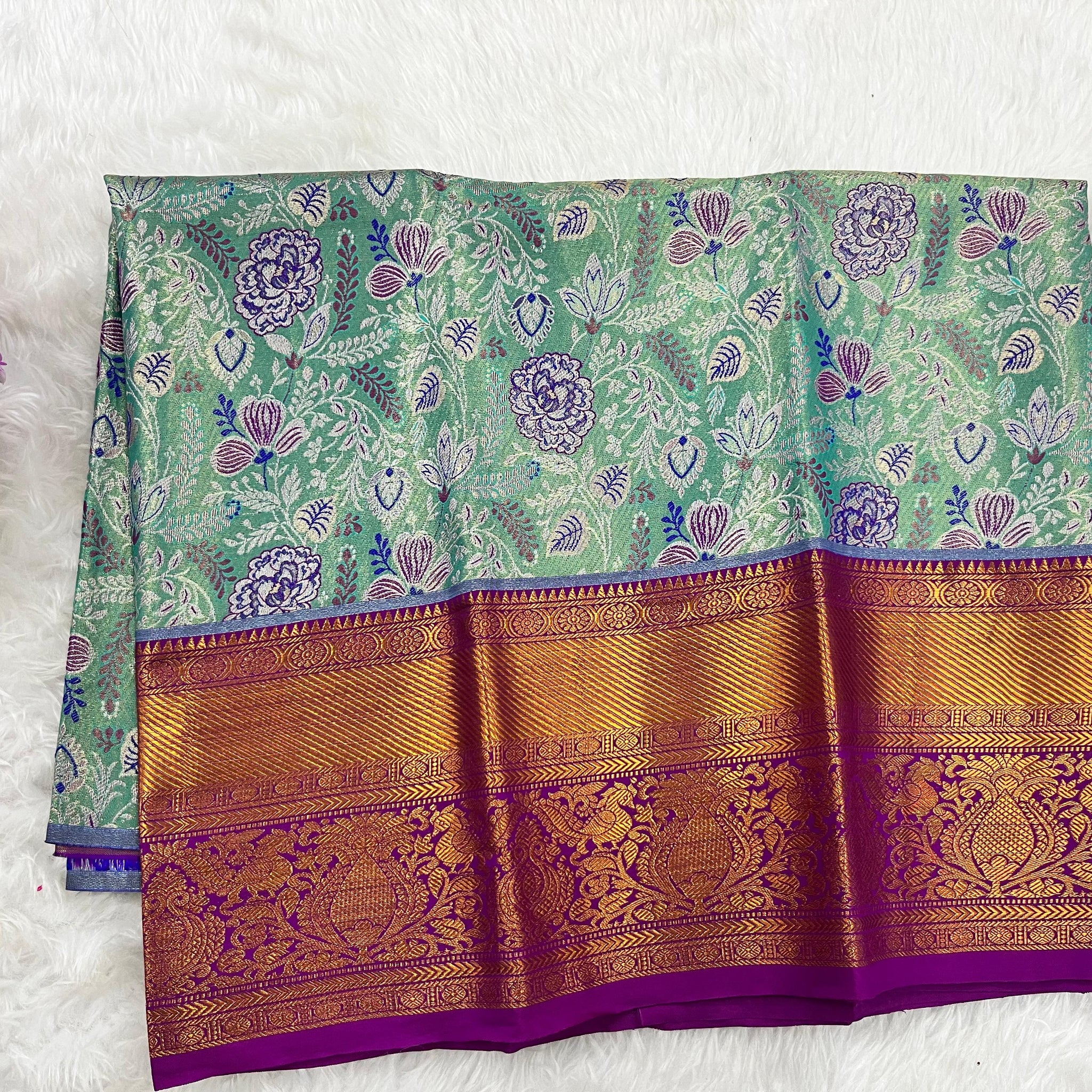 (2–5  Year) Lehenga – Unstitched (Blouse + Material)