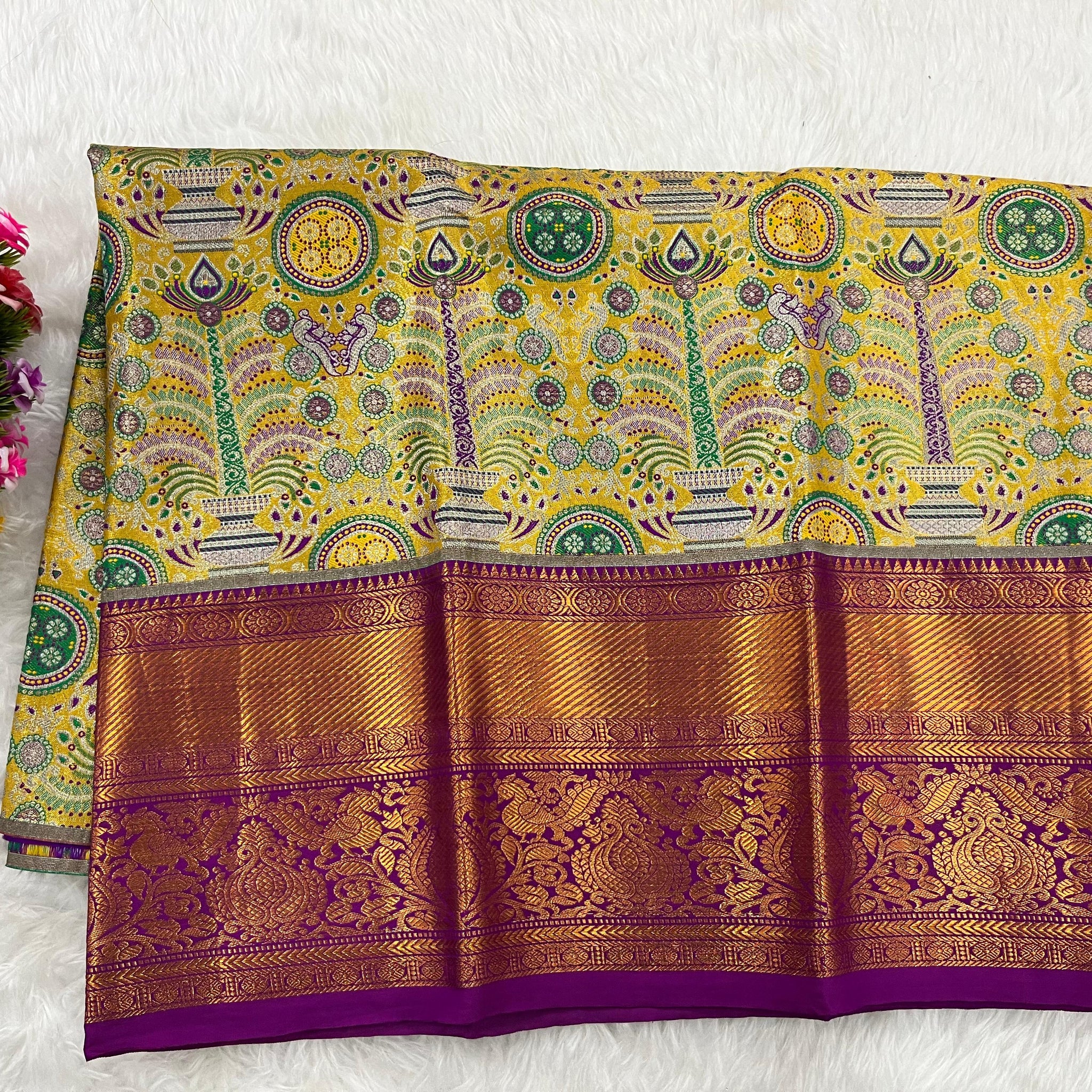 (2–5  Year) Lehenga – Unstitched (Blouse + Material)