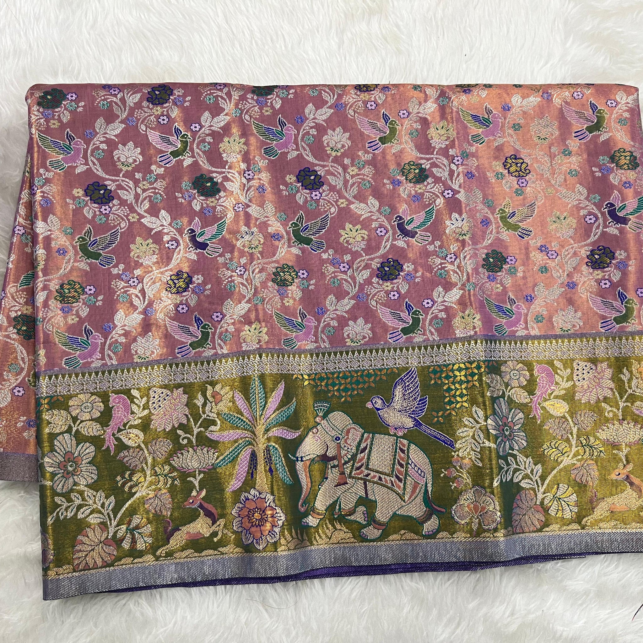 (2–5  Year) Lehenga – Unstitched (Blouse + Material)