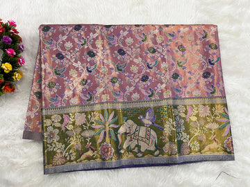 (2–5  Year) Lehenga – Unstitched (Blouse + Material)