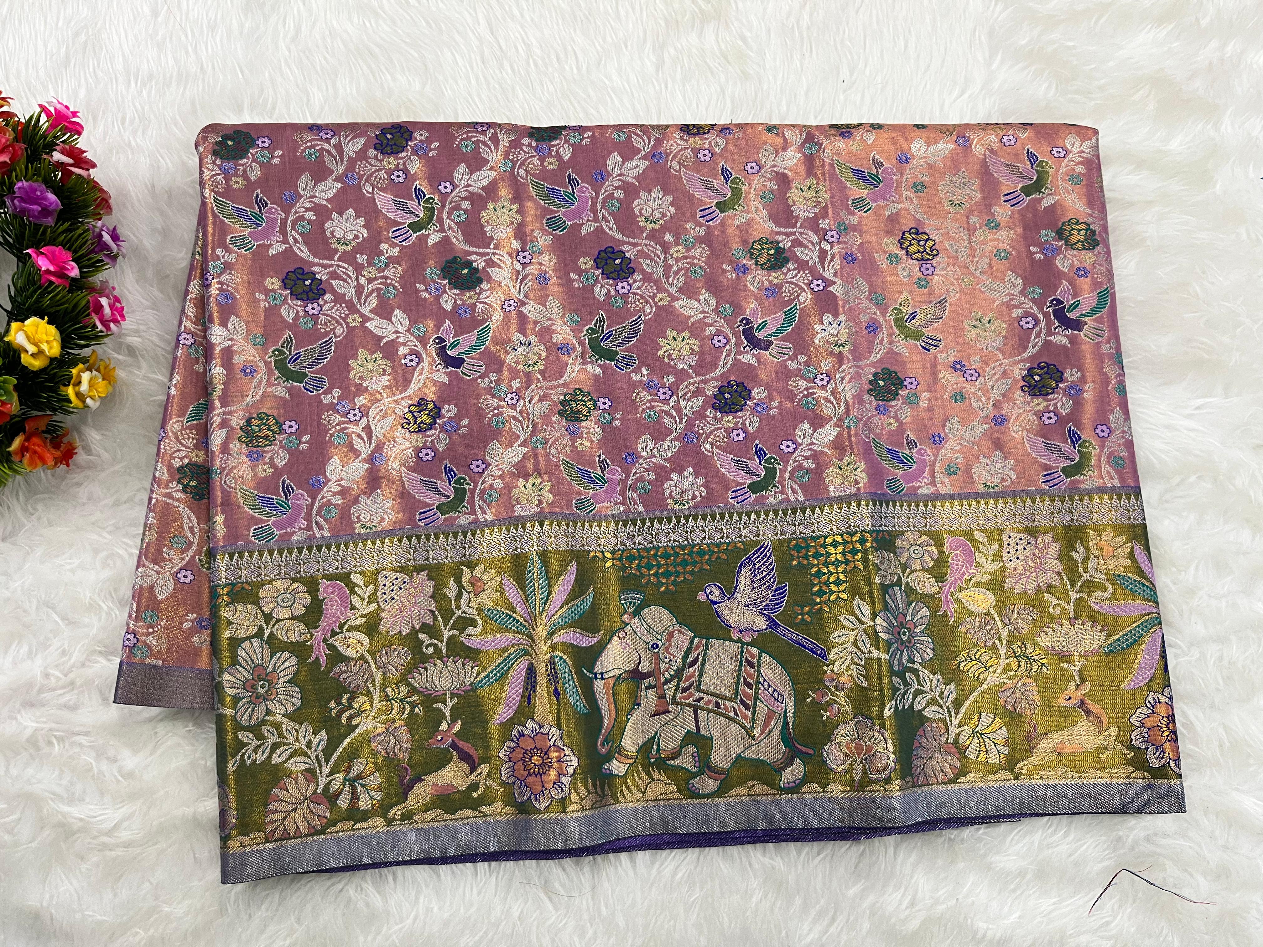 (2–5  Year) Lehenga – Unstitched (Blouse + Material)