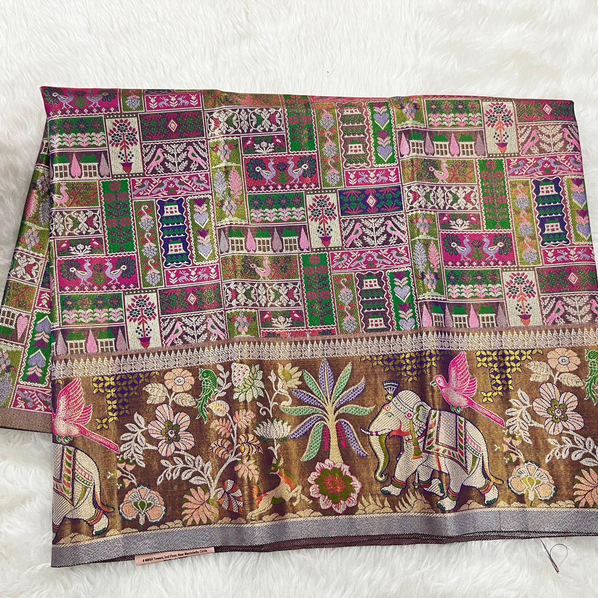 (2–5  Year) Lehenga – Unstitched (Blouse + Material)